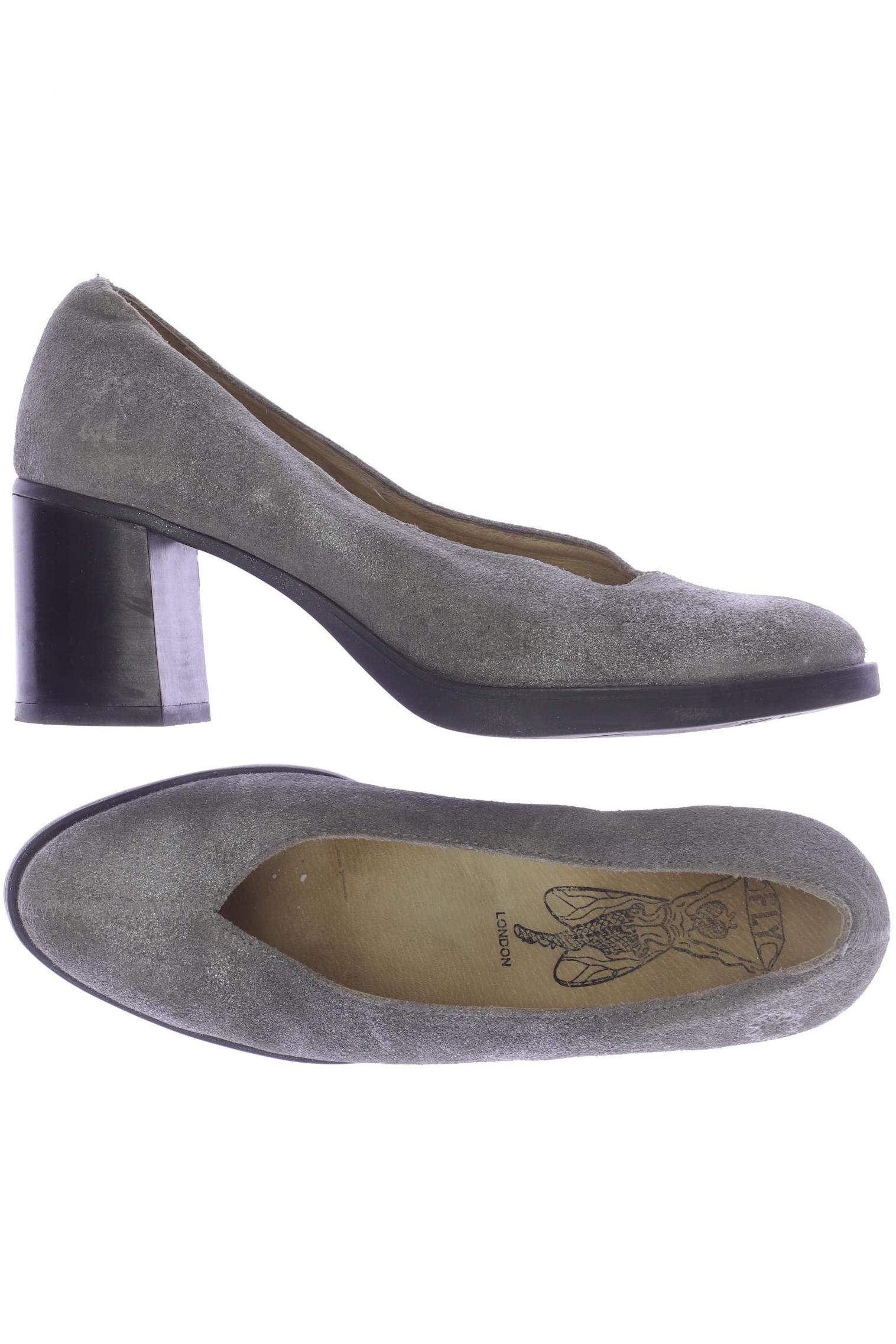 

Fly London Damen Pumps, grau, Gr. 38