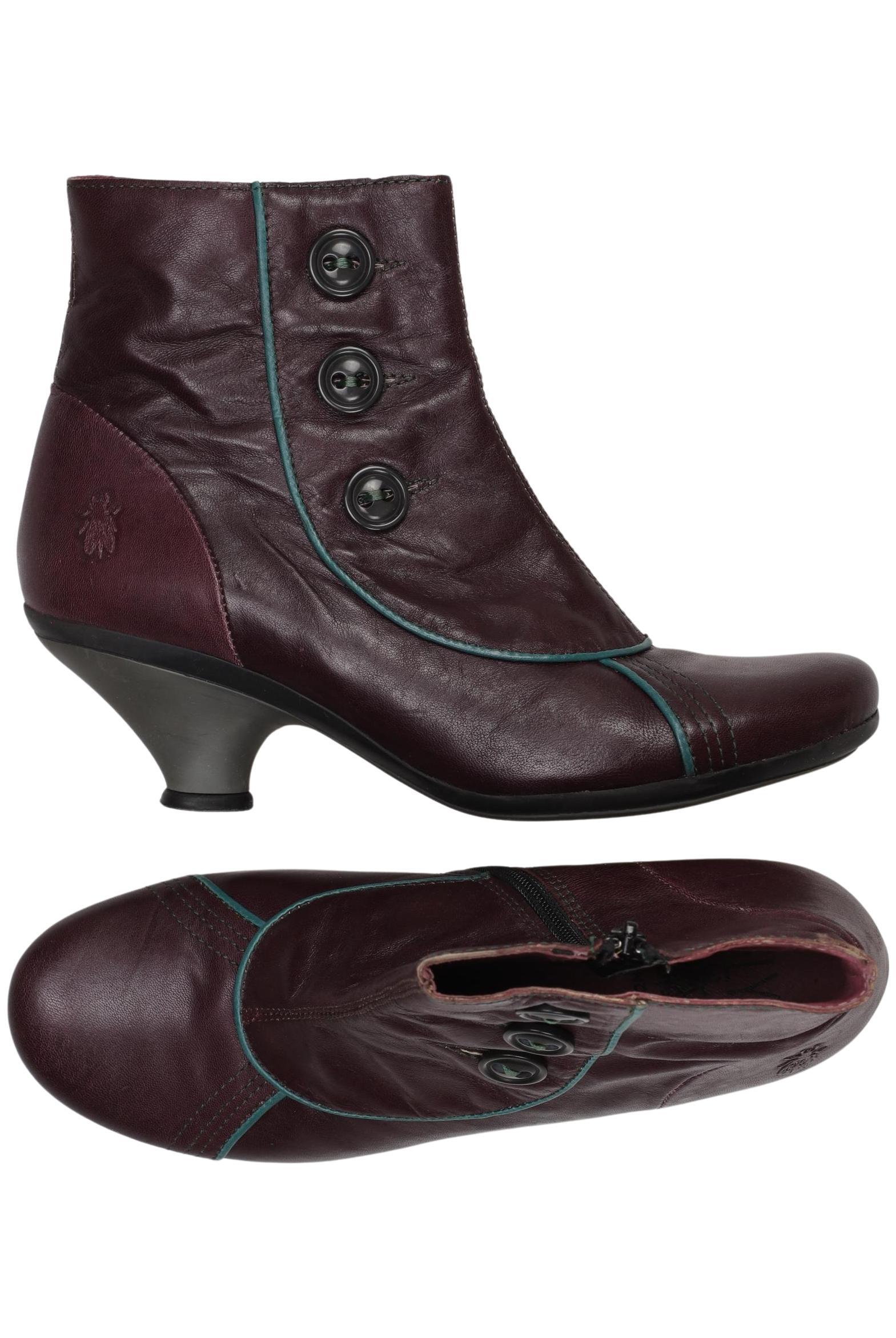 

Fly London Damen Stiefelette, bordeaux, Gr. 41