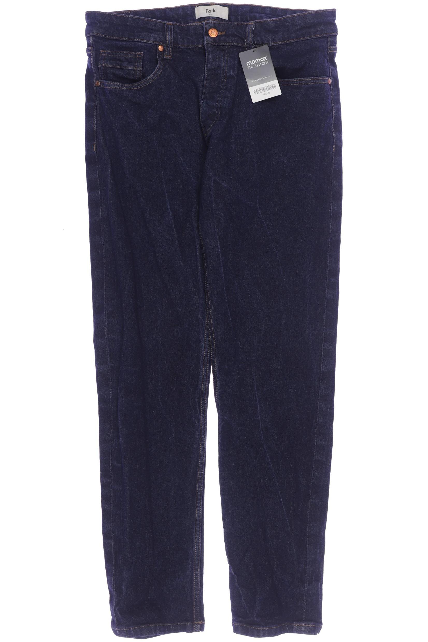 

Folk Herren Jeans, marineblau, Gr. 32