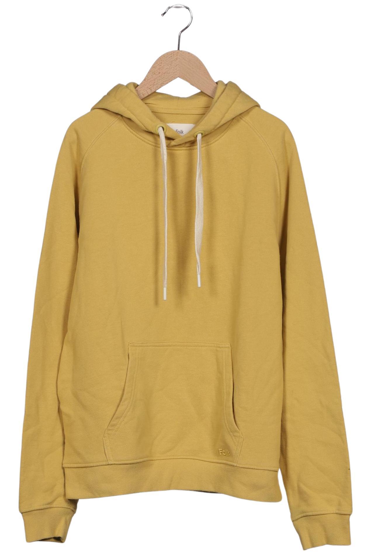 

Folk Herren Kapuzenpullover, gelb, Gr. 52