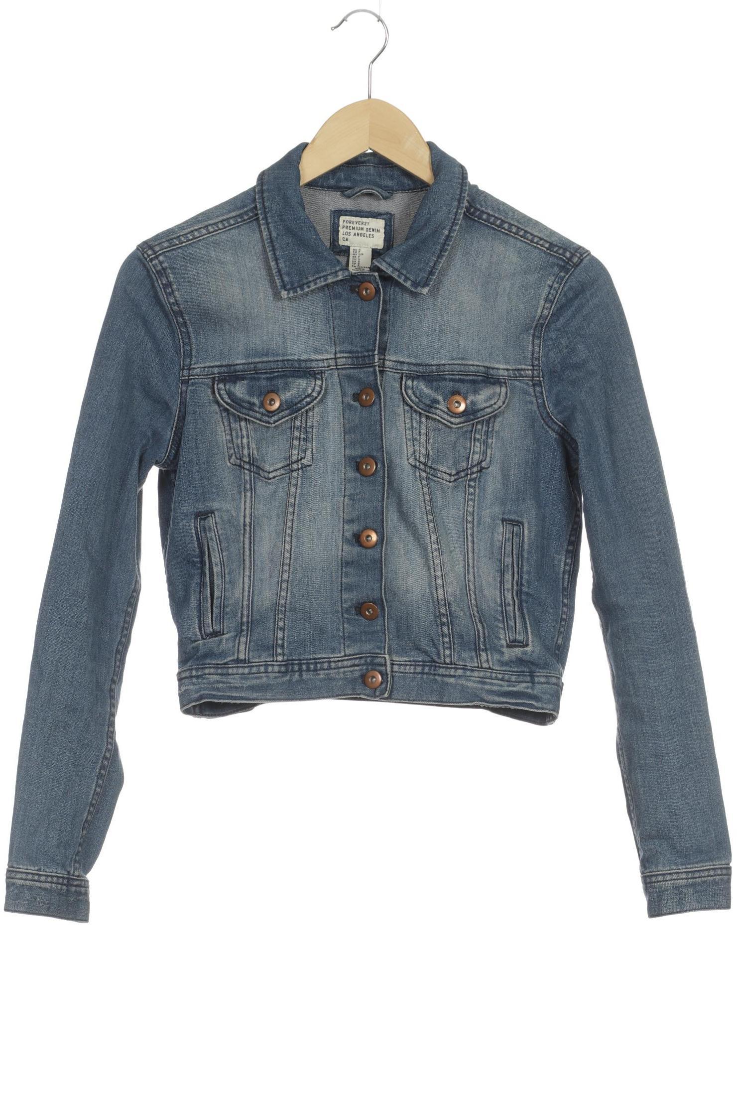 

Forever 21 Damen Jacke, blau, Gr.