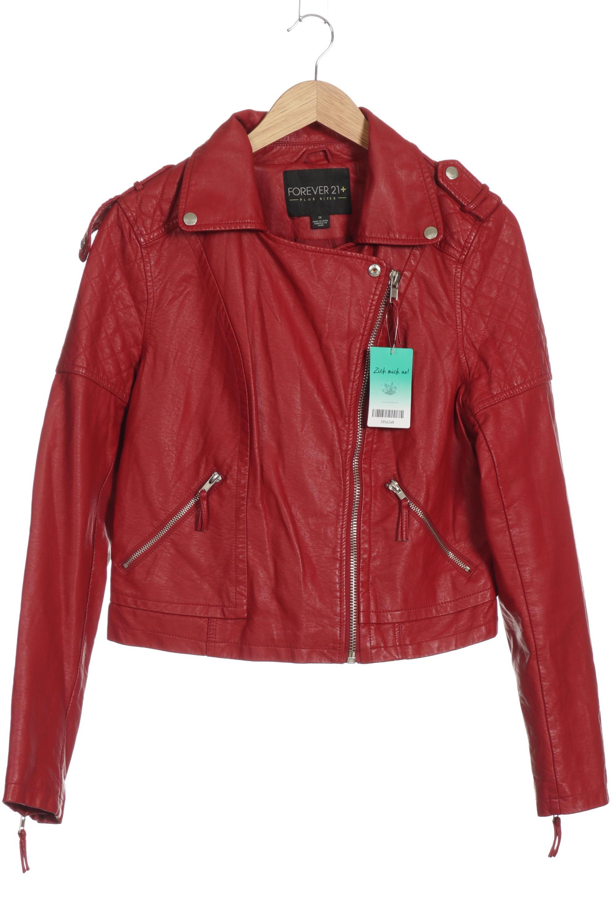 

Forever 21 Damen Jacke, rot, Gr.