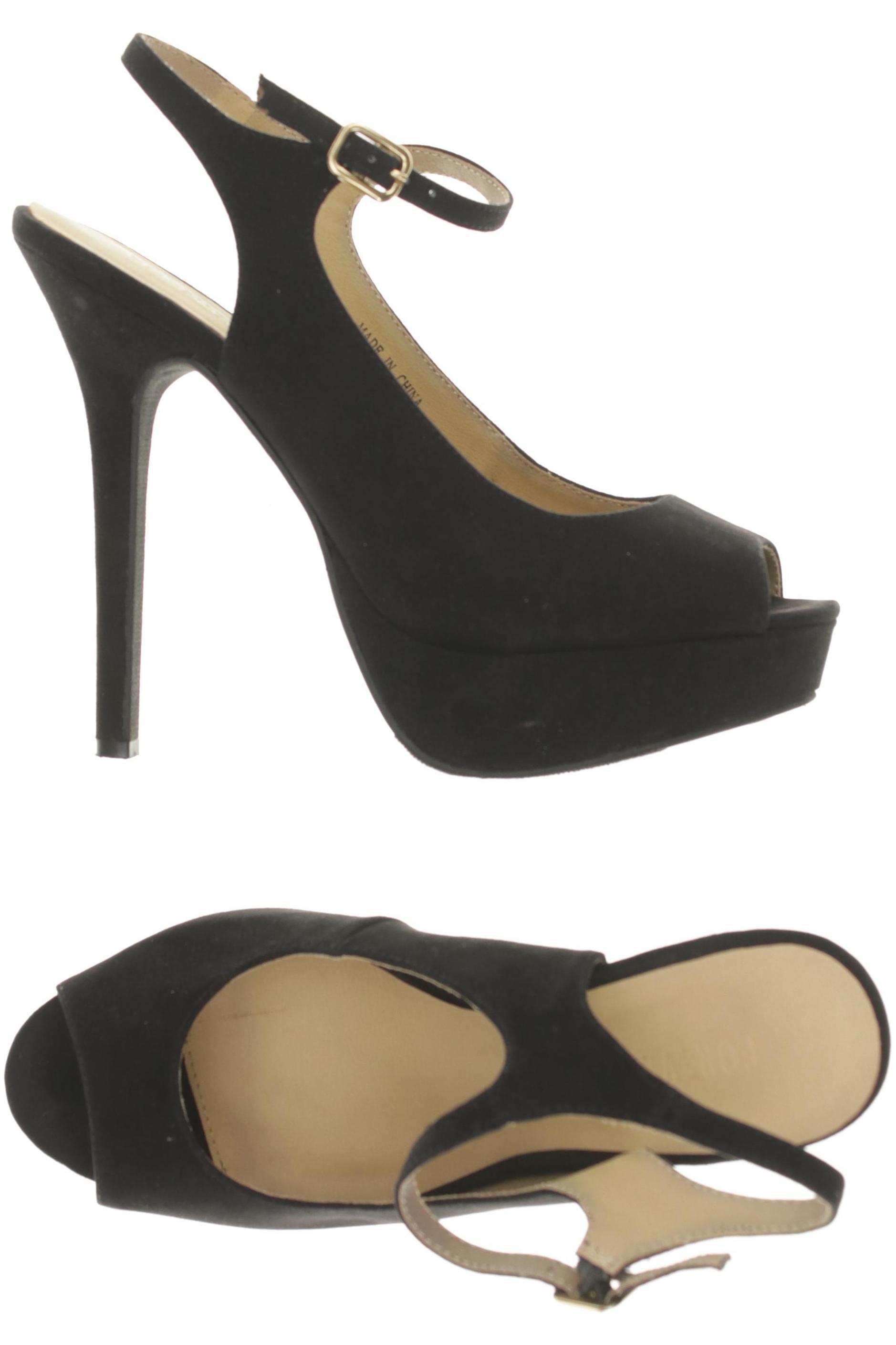 

Forever 21 Damen Sandale, schwarz, Gr. 38