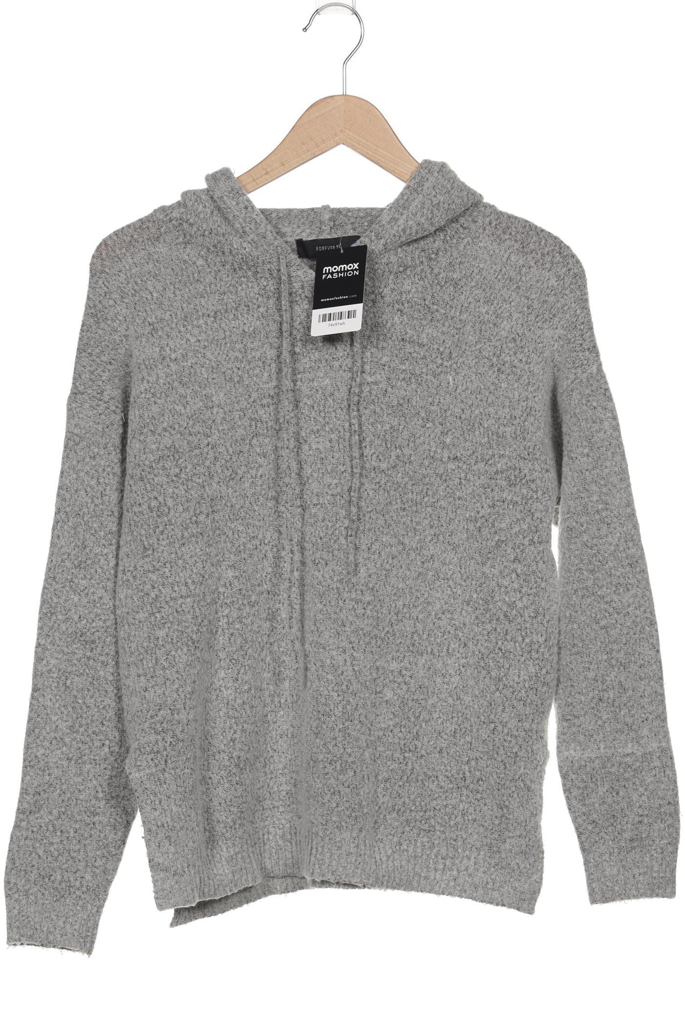 

Forever 21 Damen Kapuzenpullover, grau, Gr. 36