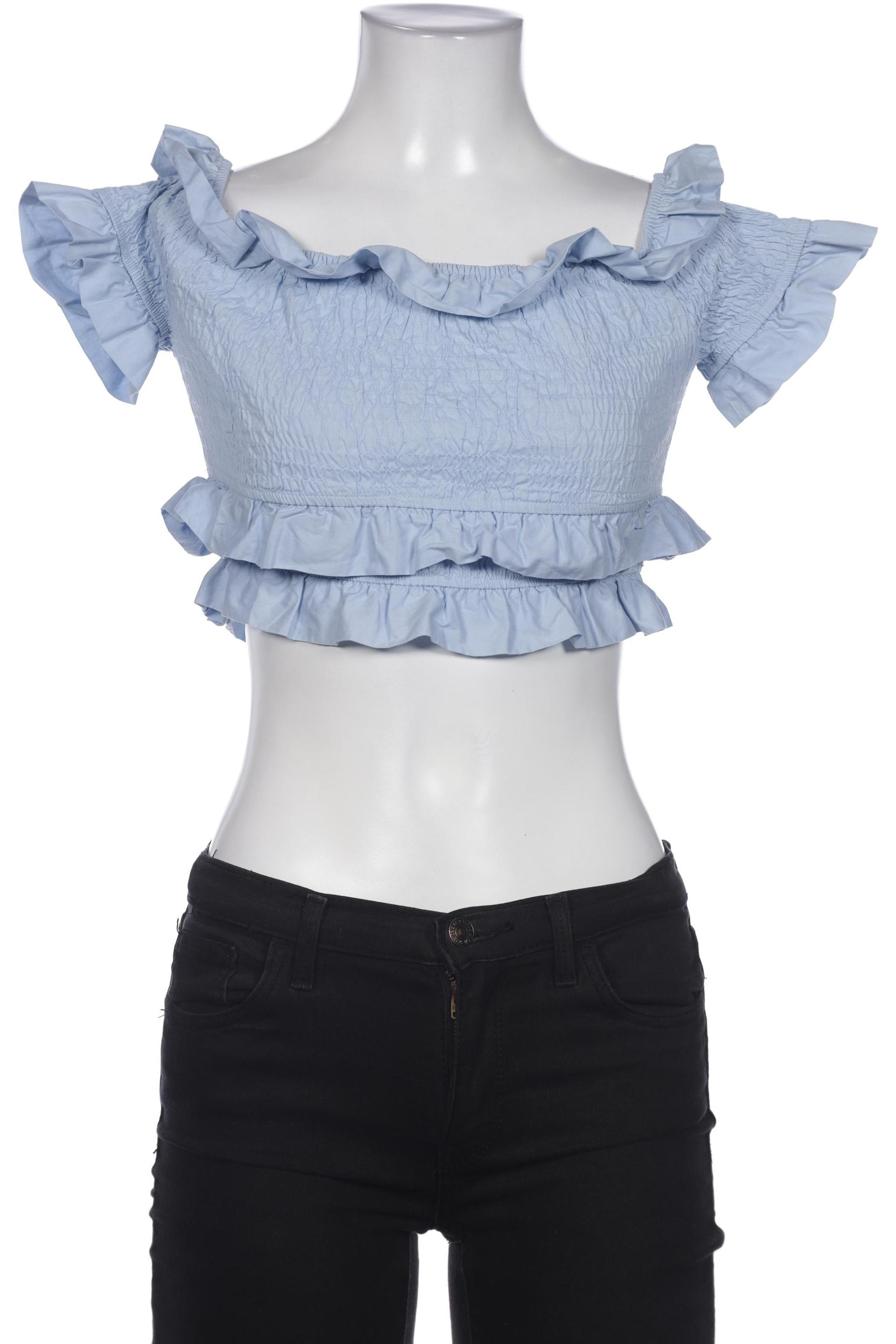 

Forever 21 Damen Bluse, hellblau, Gr. 36