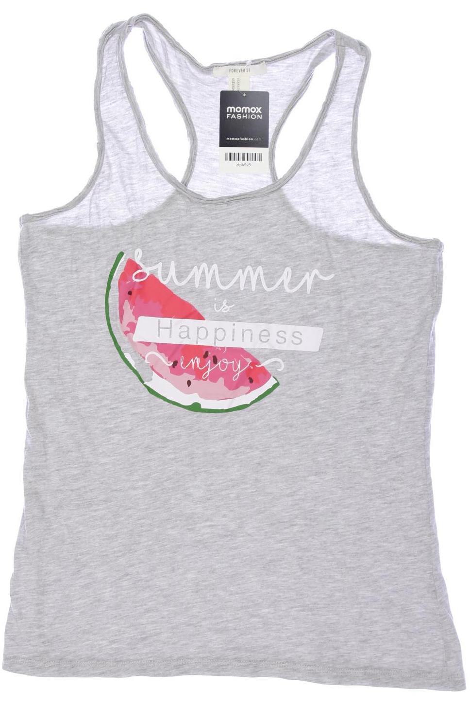 

Forever 21 Damen Top, grau, Gr. 38