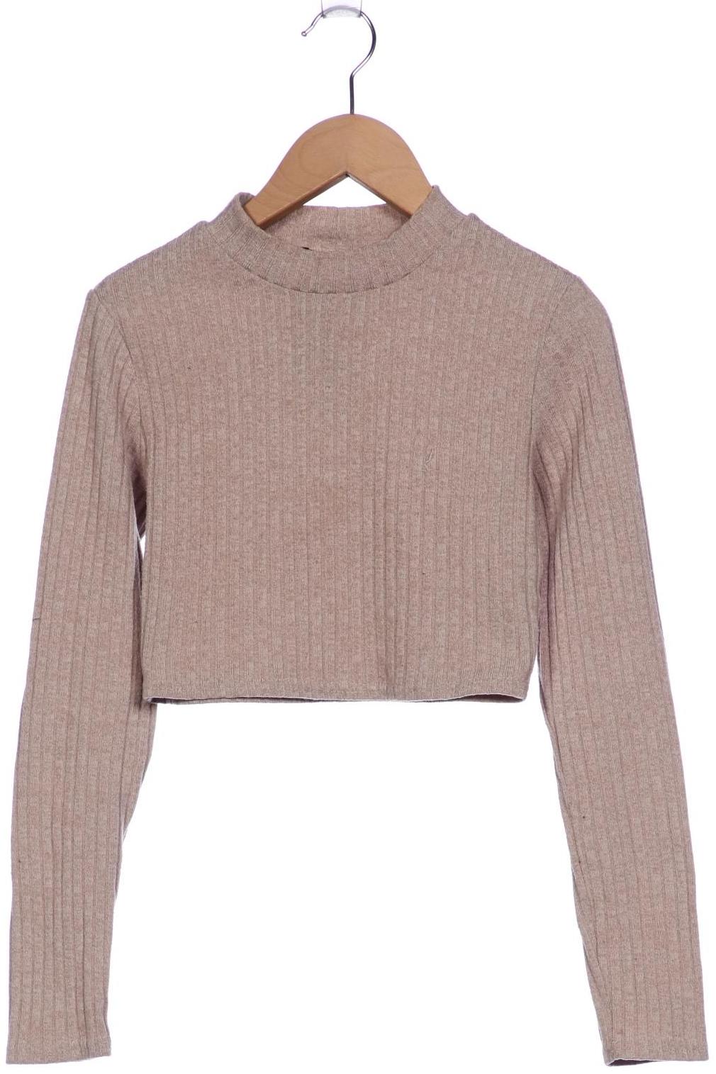 

Forever 21 Damen Langarmshirt, beige, Gr. 36