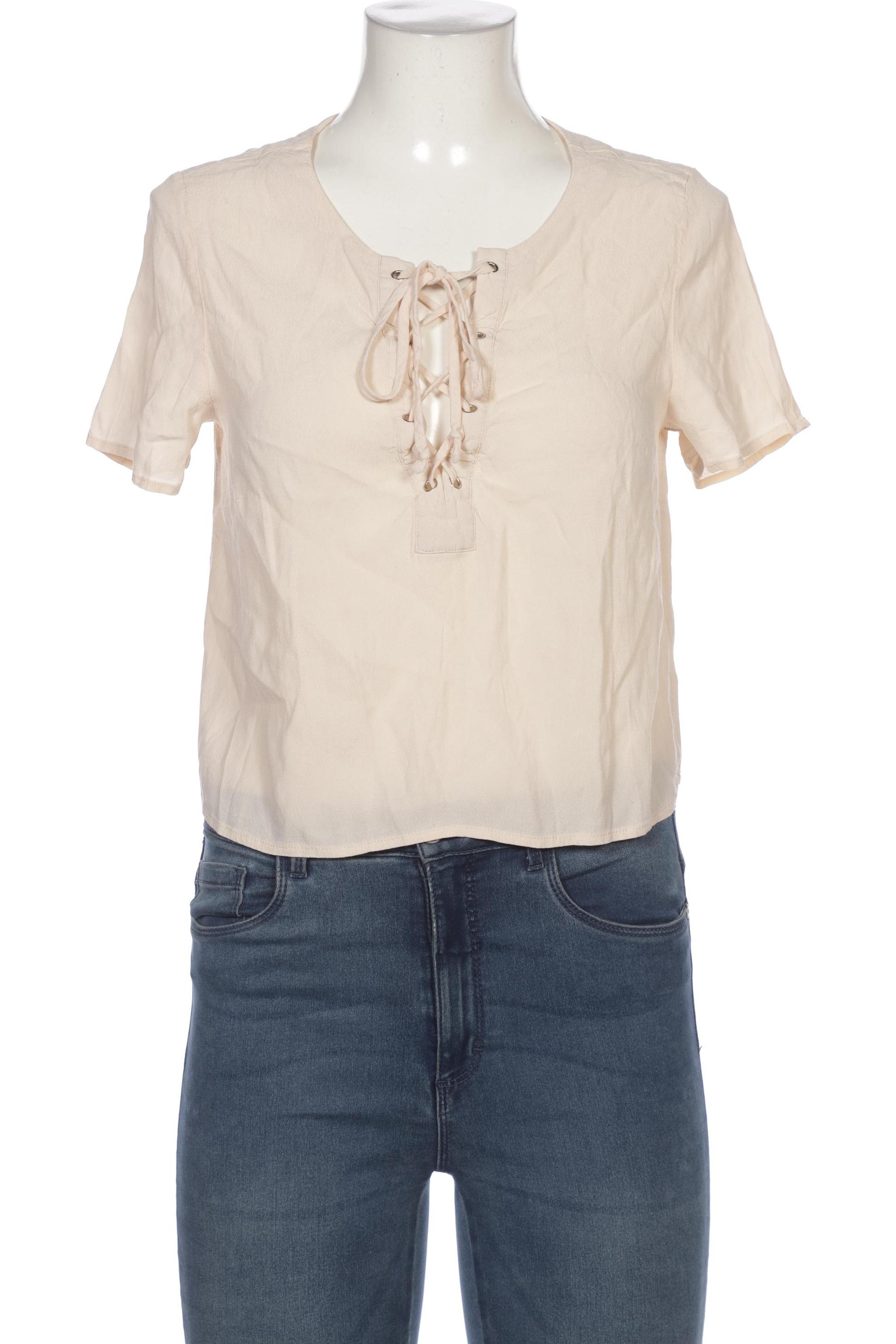 

Forever 21 Damen Bluse, beige, Gr. 42