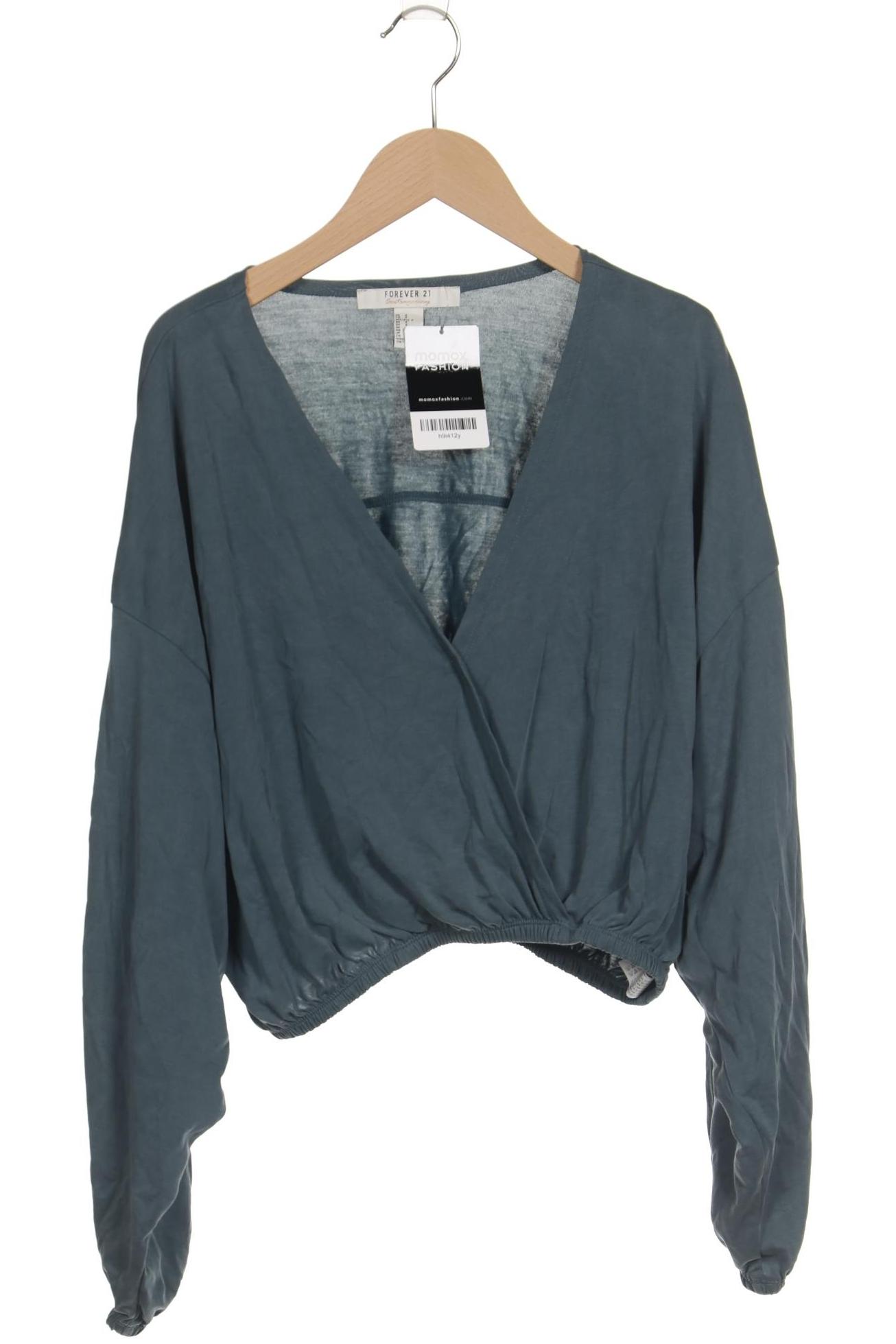 

Forever 21 Damen Langarmshirt, grün, Gr. 36