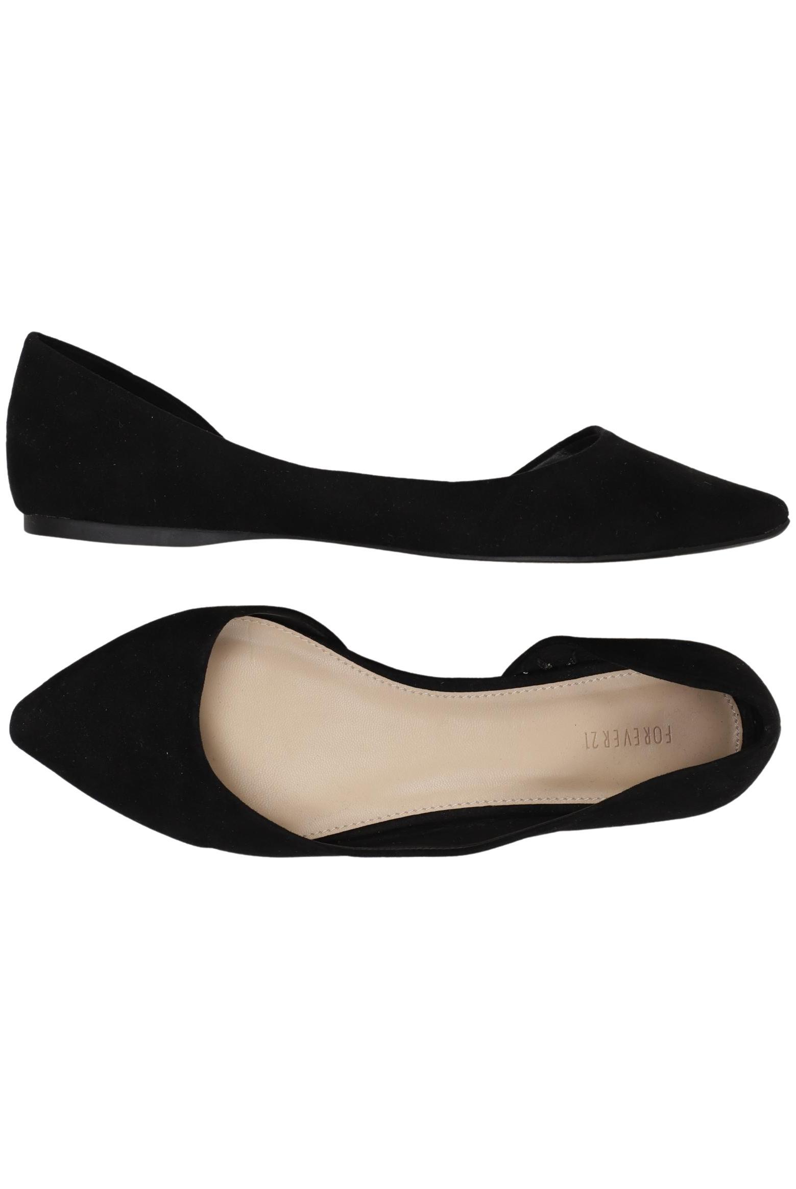 

Forever 21 Damen Ballerinas, schwarz, Gr. 37.5