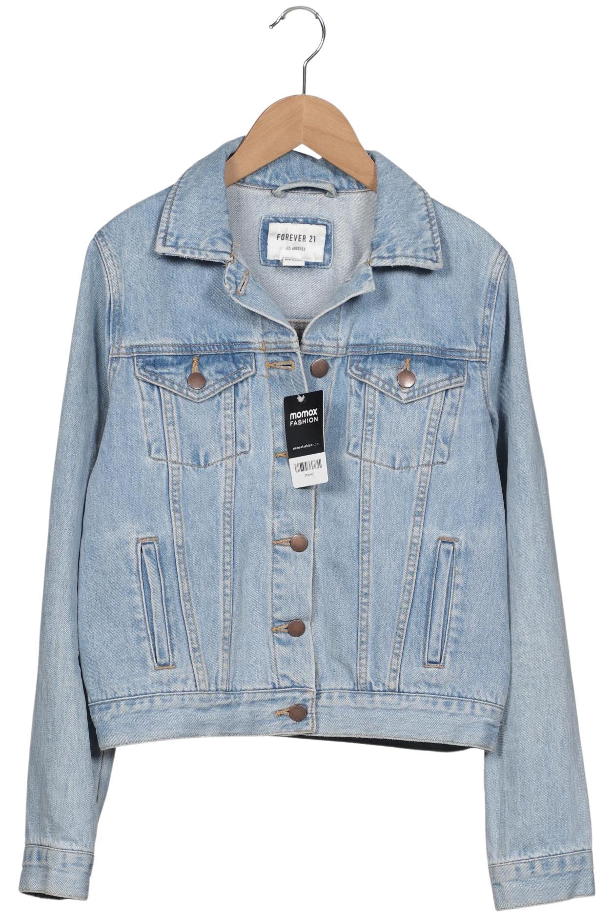 

Forever 21 Damen Jacke, hellblau, Gr. 36
