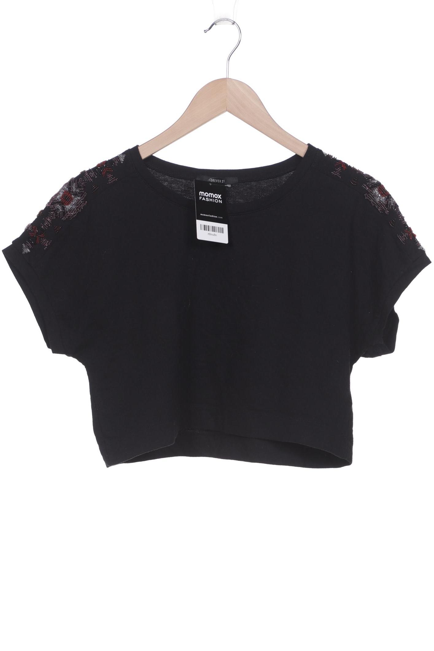 

Forever 21 Damen T-Shirt, schwarz, Gr. 36