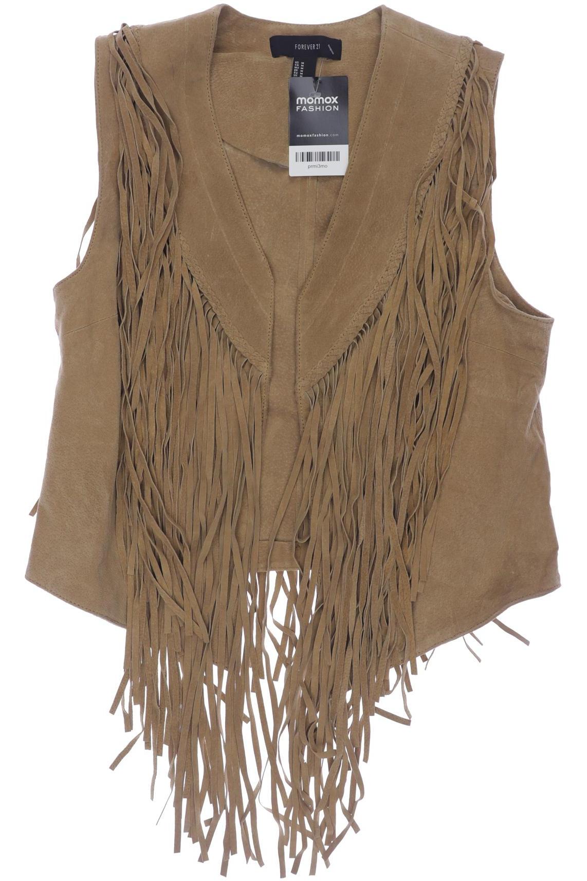 

Forever 21 Damen Weste, beige, Gr. 38