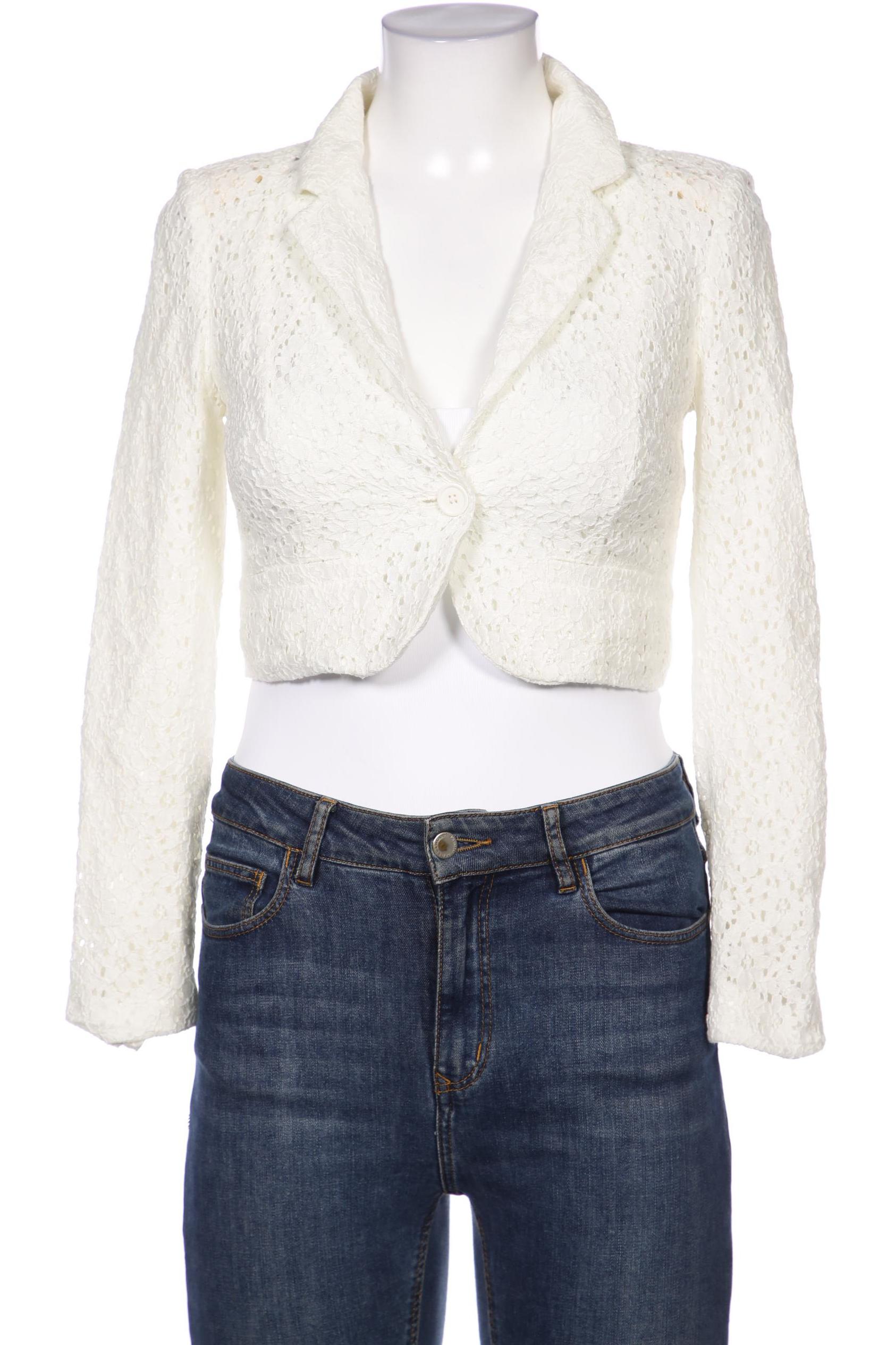 

Forever 21 Damen Blazer, cremeweiß, Gr. 36