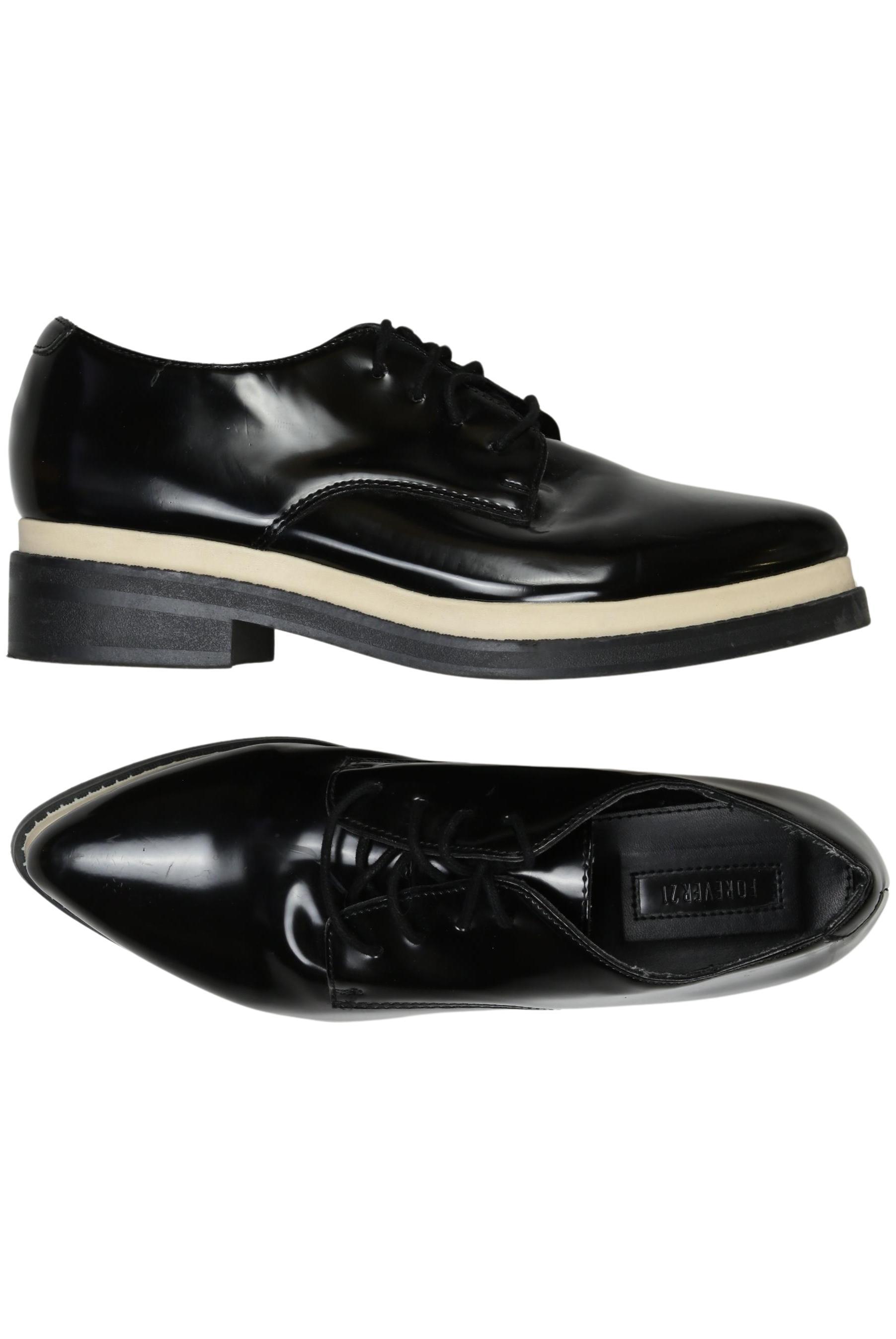 

Forever 21 Damen Halbschuh, schwarz, Gr. 38.5