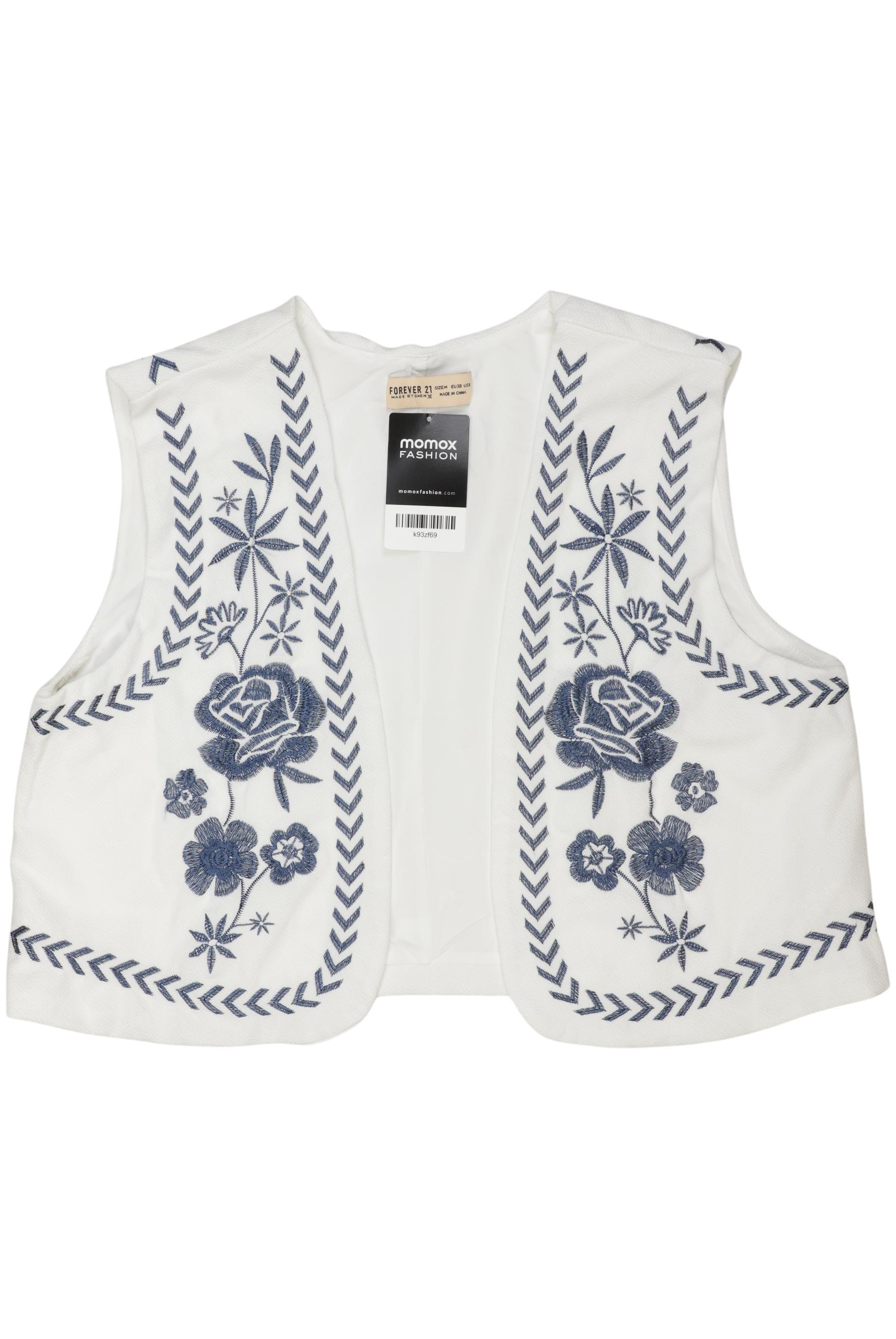 

Forever 21 Damen Weste, weiß, Gr. 38