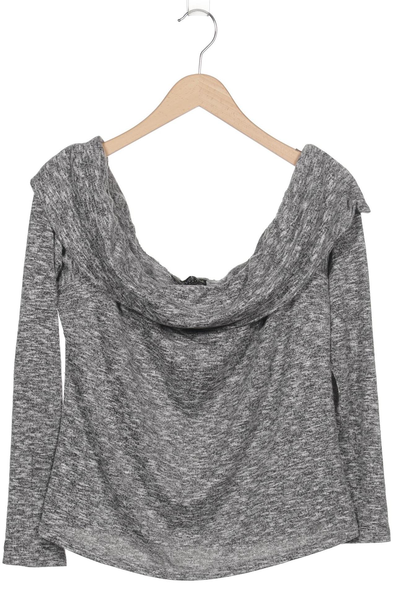 

Forever 21 Damen Langarmshirt, grau, Gr. 38