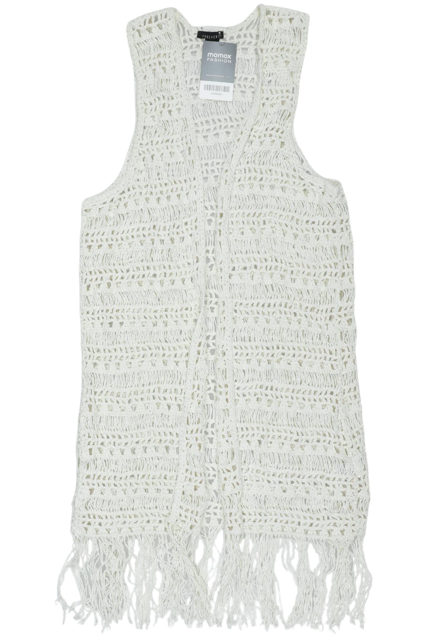 

Forever 21 Damen Weste, cremeweiß, Gr. 38