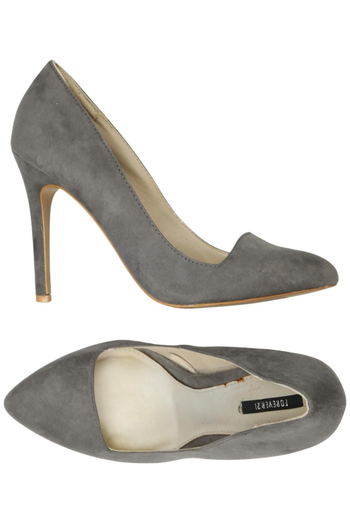 

Forever 21 Damen Pumps, grau, Gr. 38