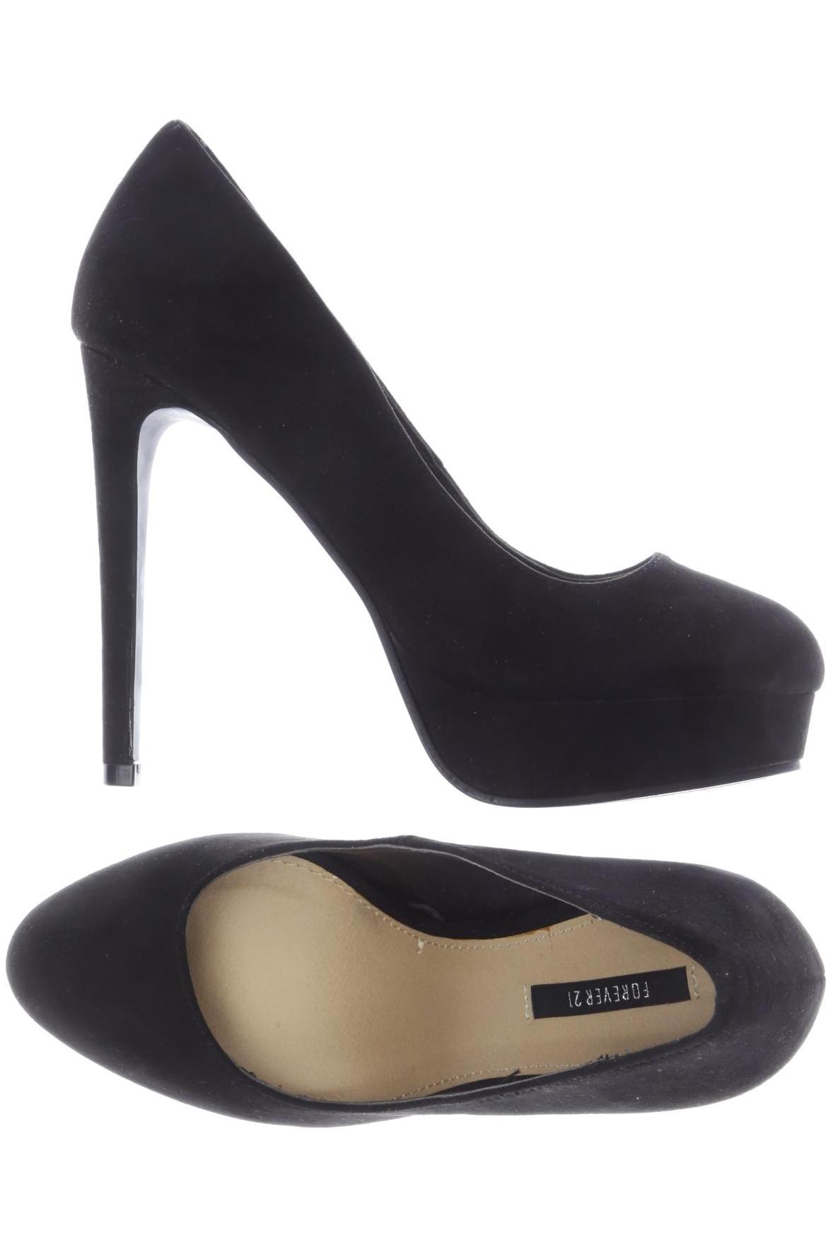 

Forever 21 Damen Pumps, schwarz, Gr. 35.5