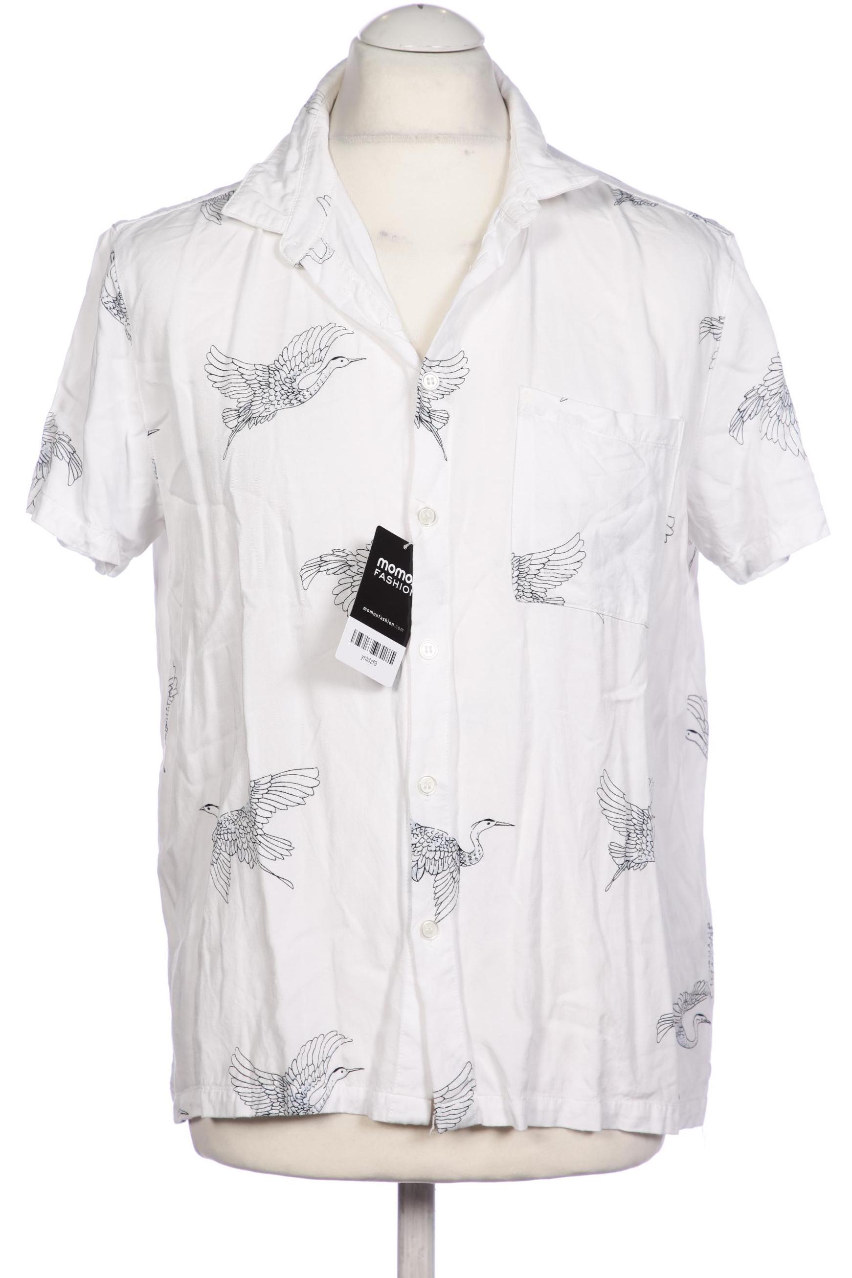 

Forever 21 Herren Hemd, weiß, Gr. 52