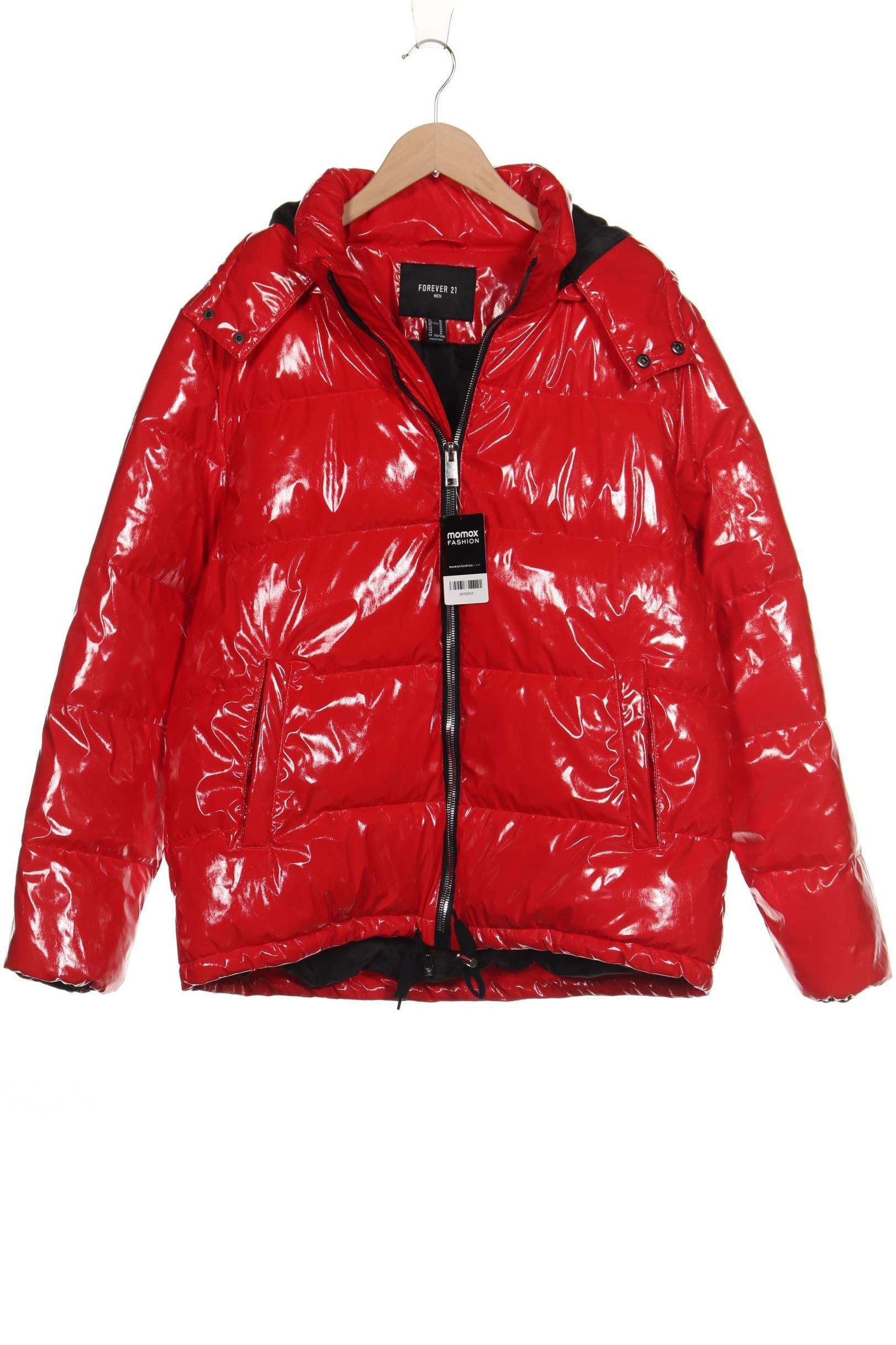 

Forever 21 Herren Jacke, rot, Gr. 48