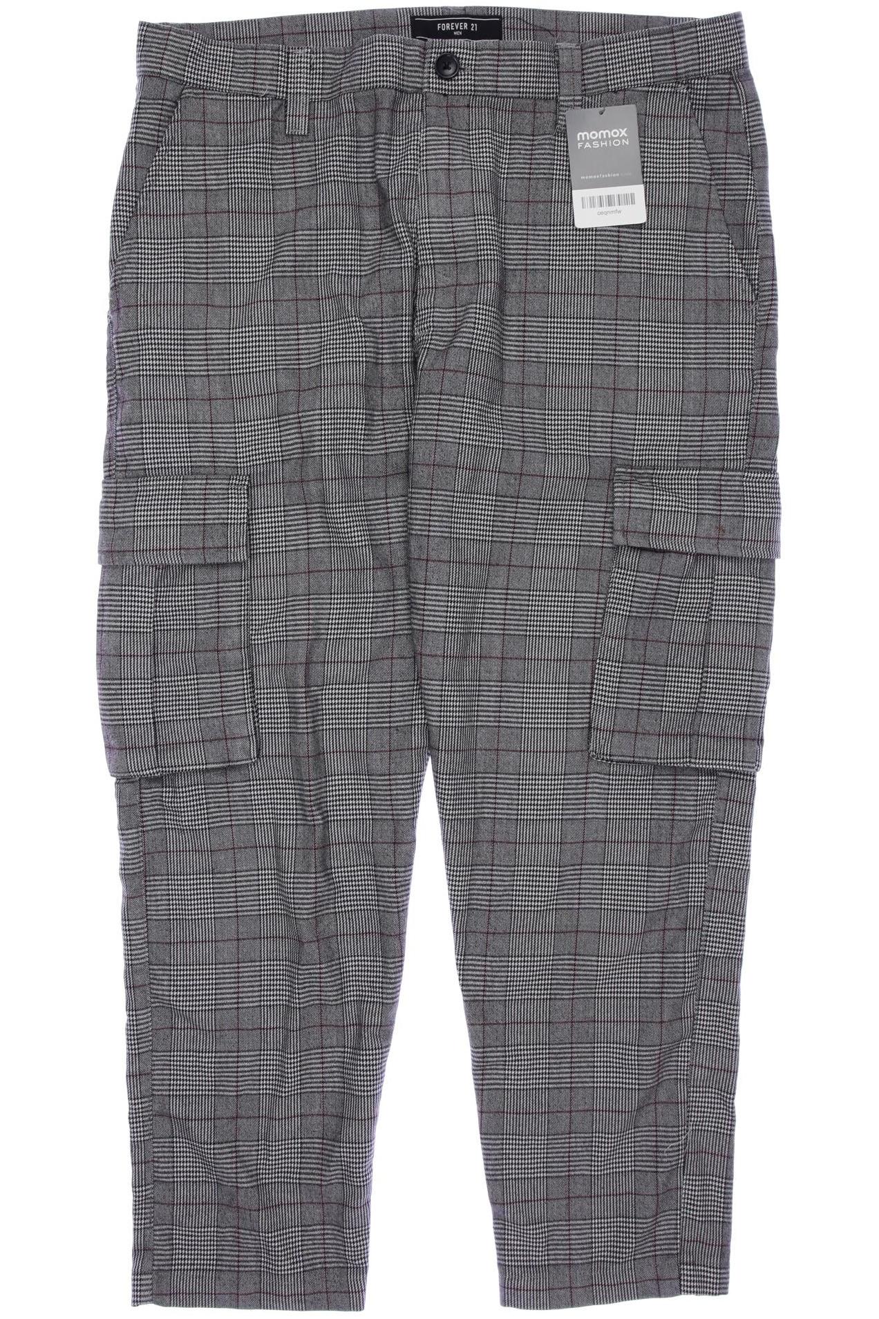 

Forever 21 Herren Stoffhose, grau, Gr. 32