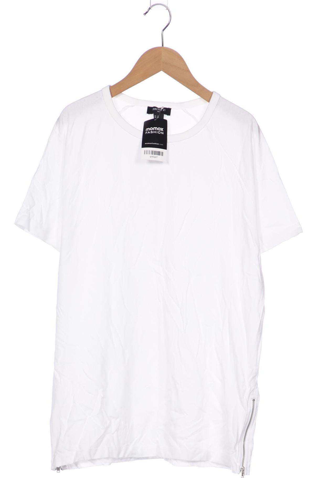 

Forever 21 Herren T-Shirt, weiß, Gr. 48