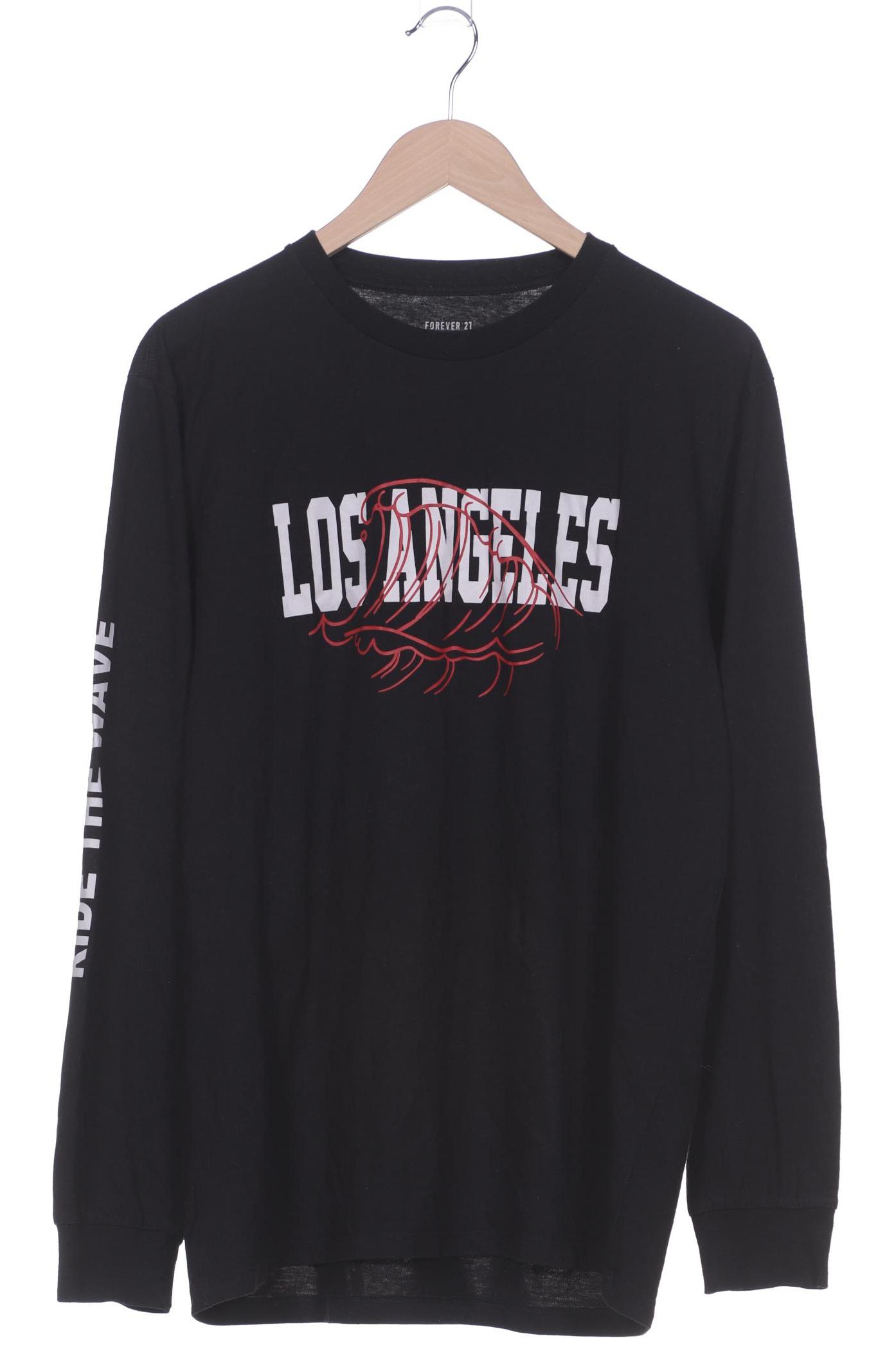 

Forever 21 Herren Langarmshirt, schwarz, Gr. 48