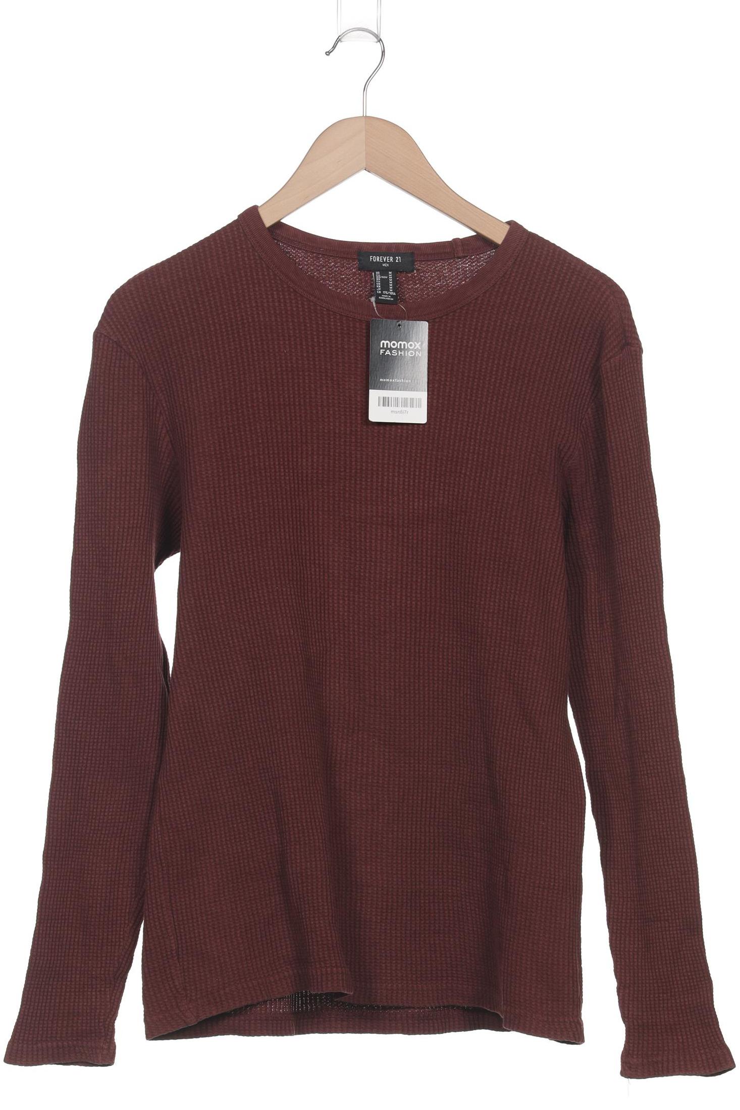 

Forever 21 Herren Pullover, bordeaux, Gr. 48