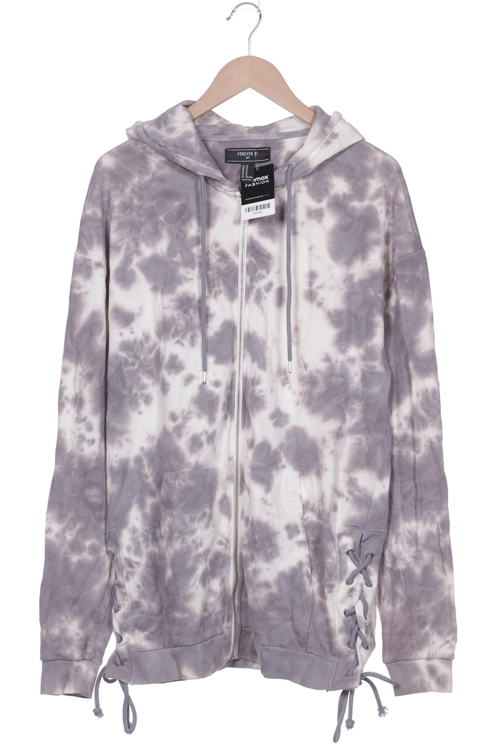 

Forever 21 Herren Kapuzenpullover, grau, Gr. 48