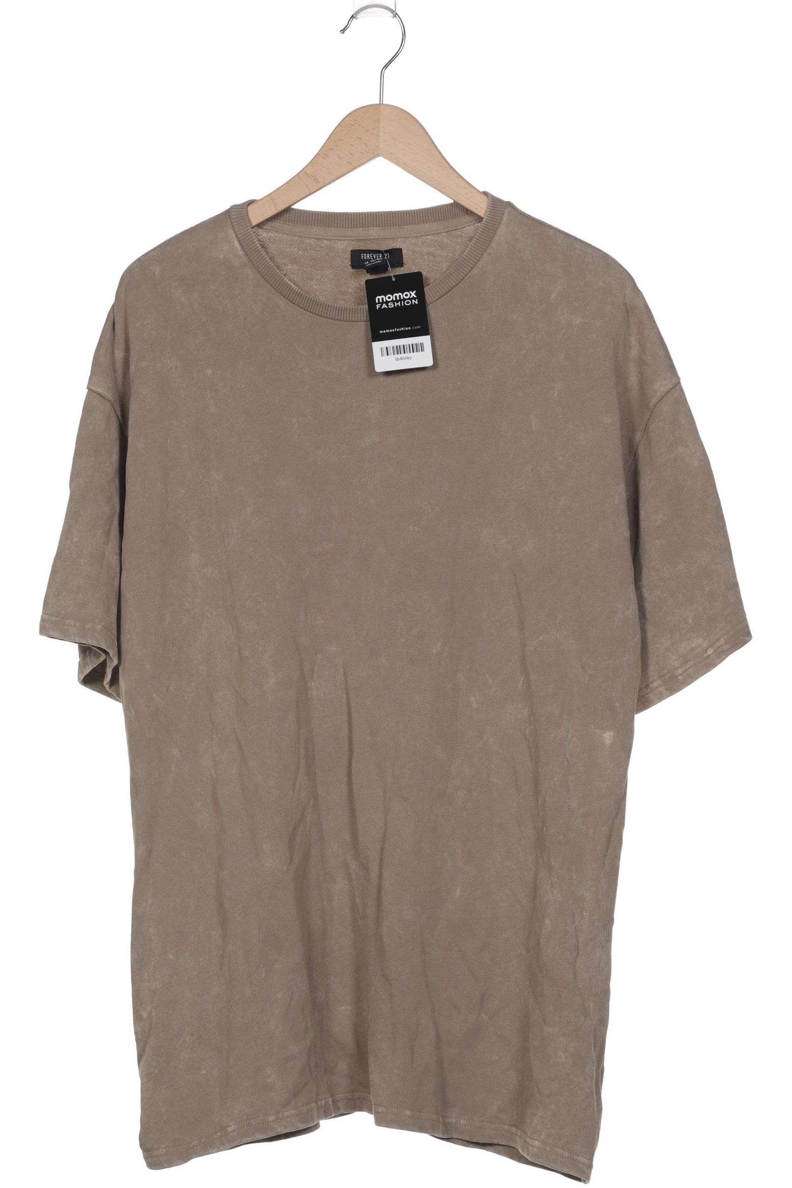 

Forever 21 Herren T-Shirt, beige, Gr. 48