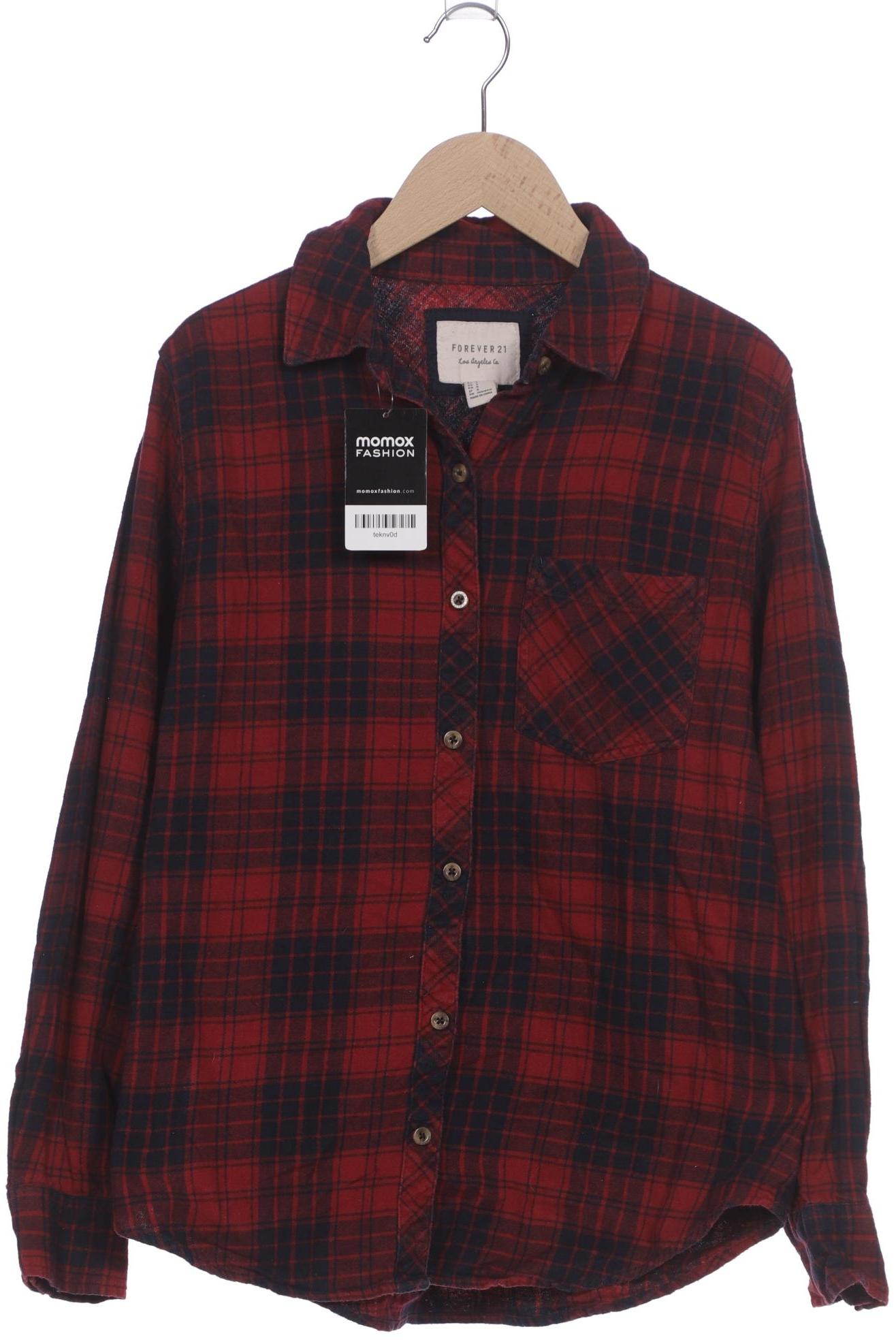 

Forever 21 Herren Hemd, bordeaux, Gr. 46