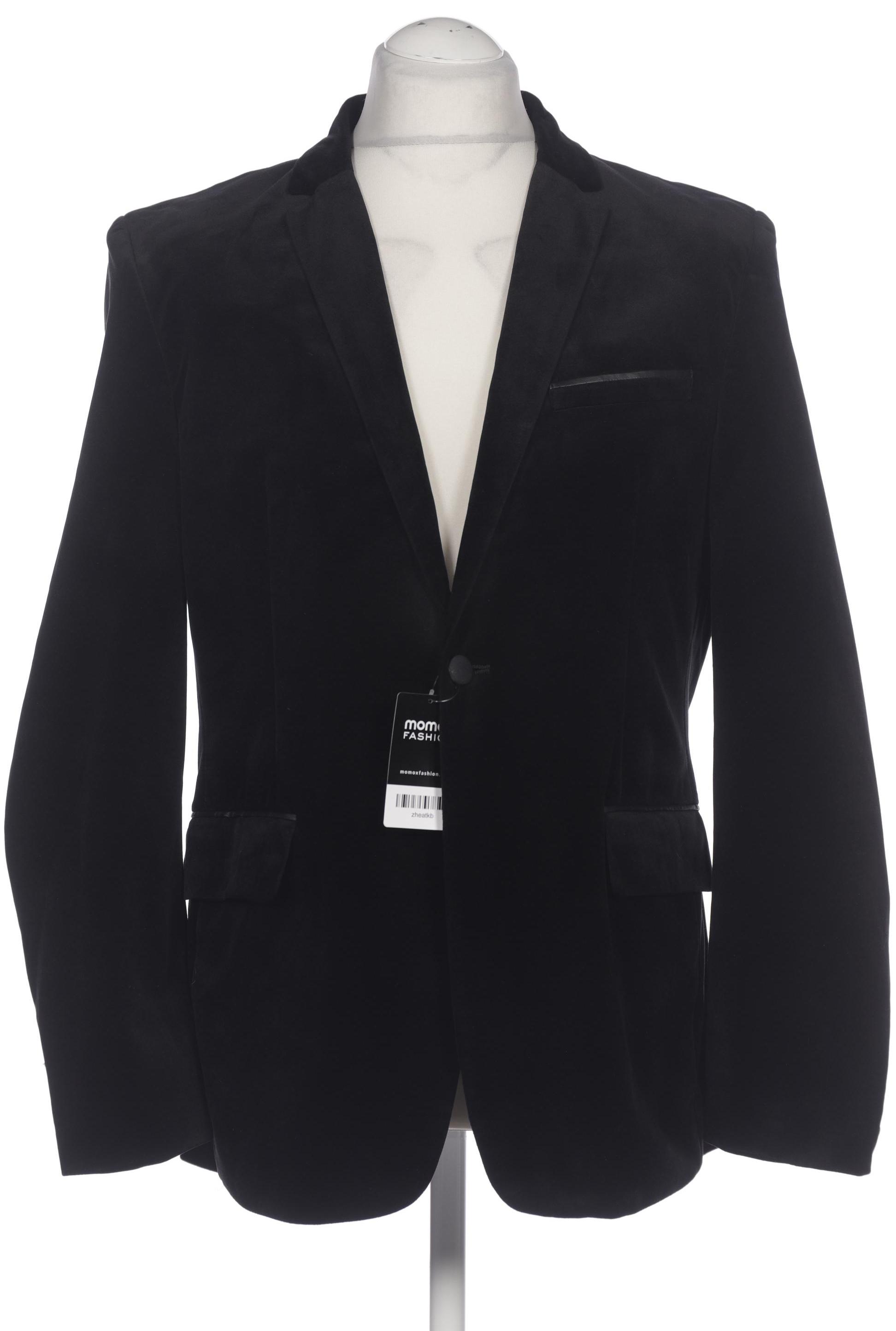

Forever 21 Herren Sakko, schwarz, Gr. 54