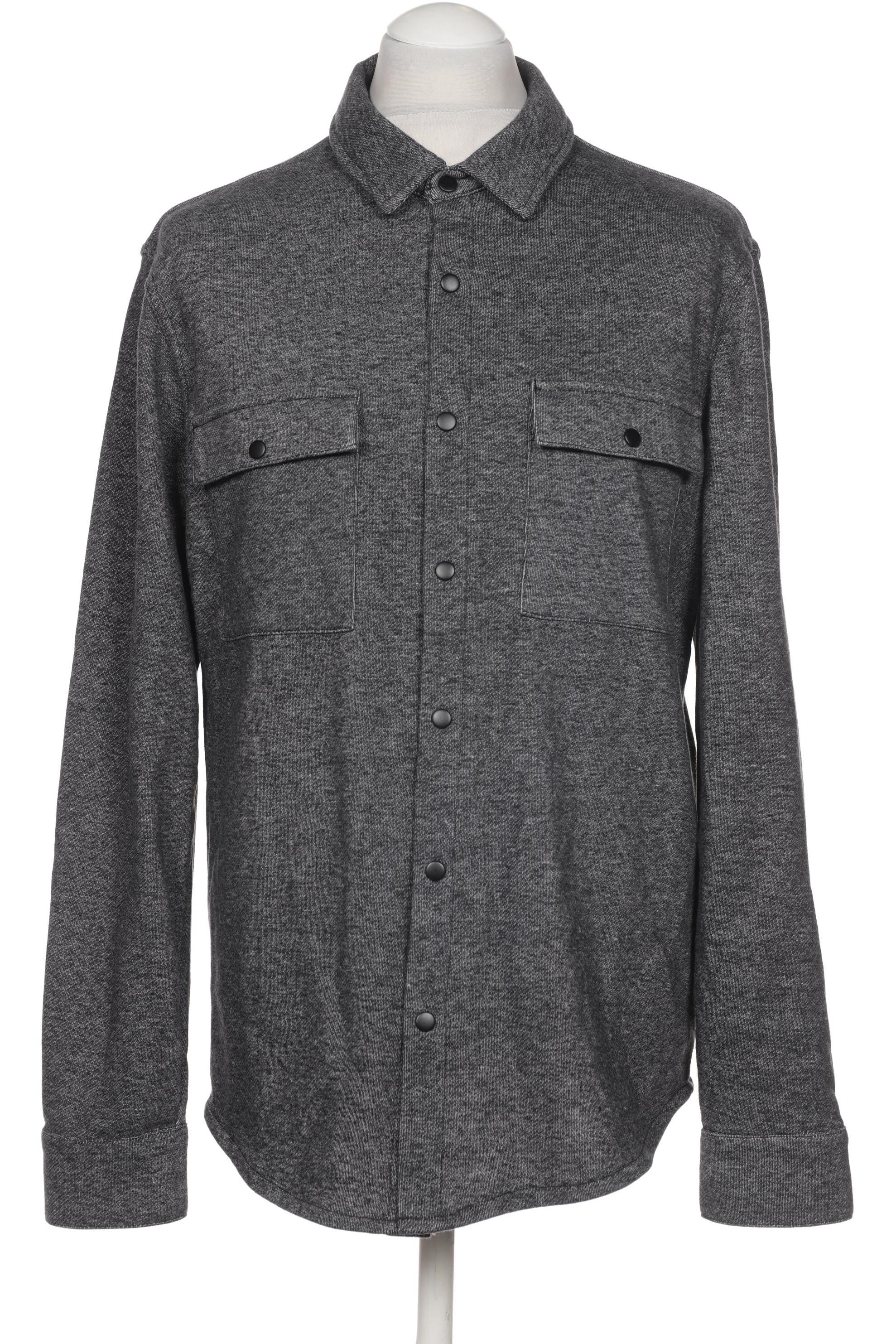 

Forever 21 Herren Hemd, grau, Gr. 52