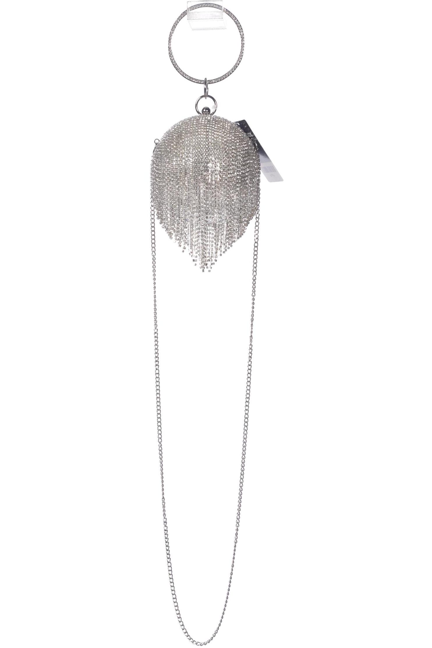 

Forever New Damen Handtasche, silber, Gr.