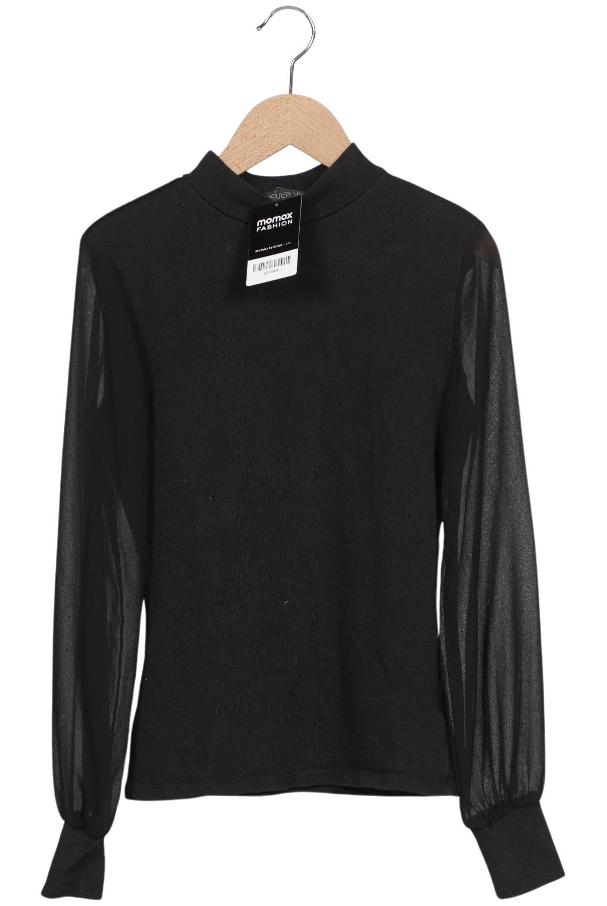 

Forever New Damen Langarmshirt, schwarz, Gr. 34