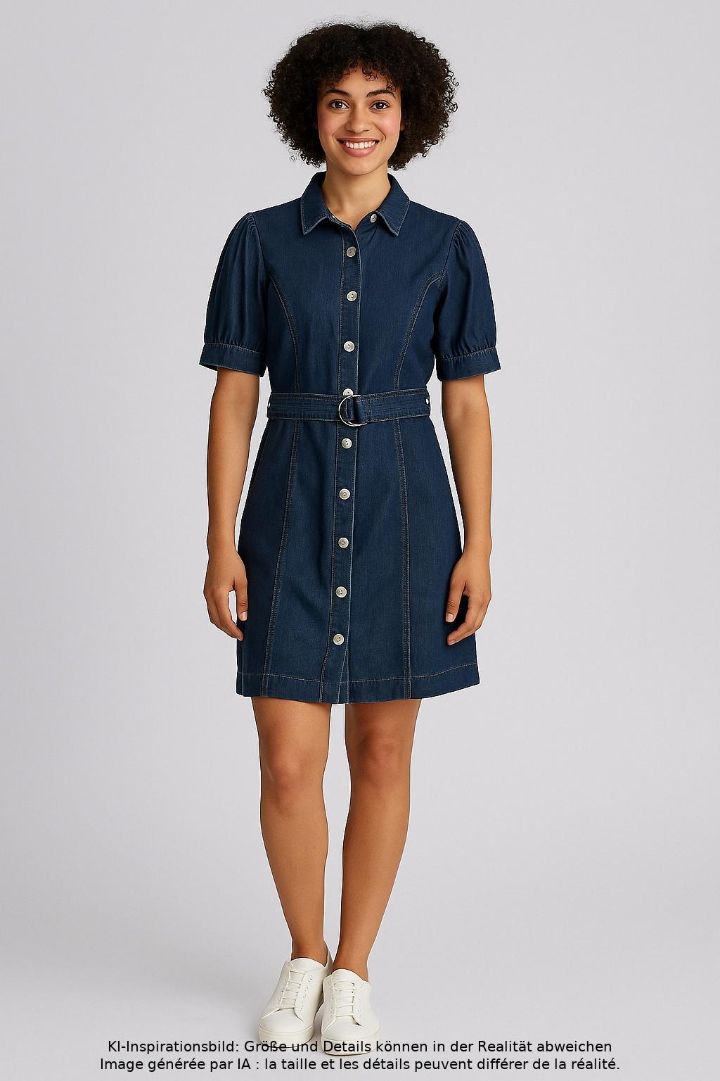 

Forever New Damen Kleid, blau, Gr. 38