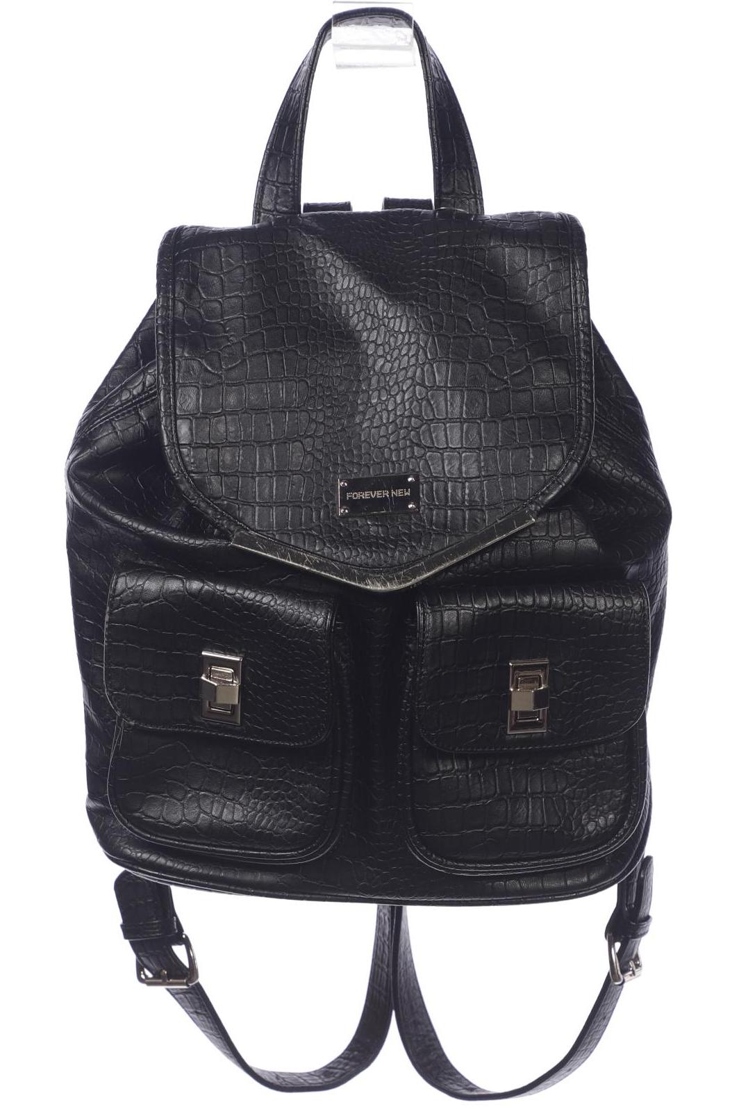 

Forever New Damen Rucksack, schwarz, Gr.