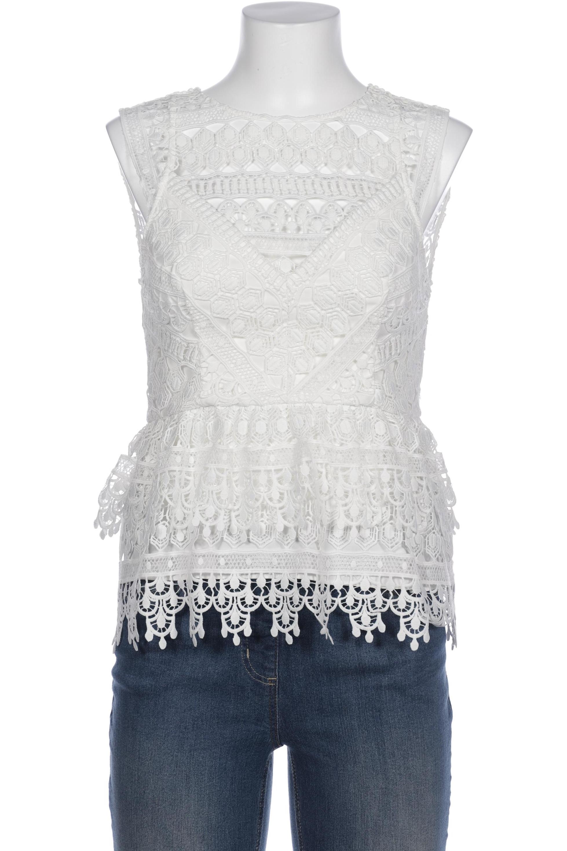 

Forever New Damen Bluse, weiß, Gr. 38