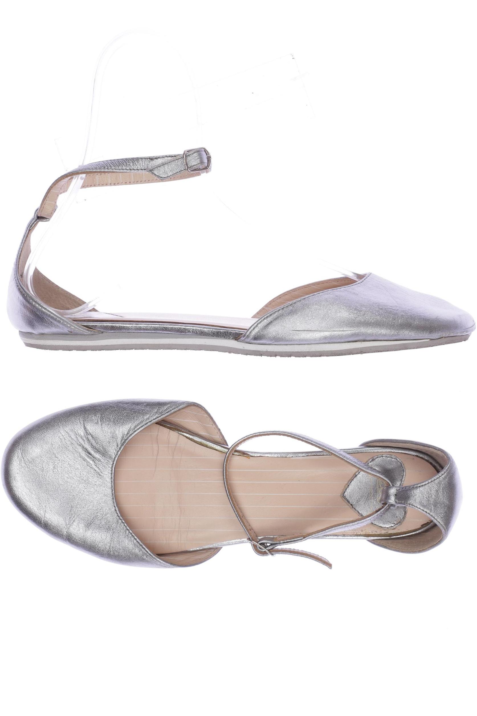 

Fornarina Damen Ballerinas, silber, Gr. 39