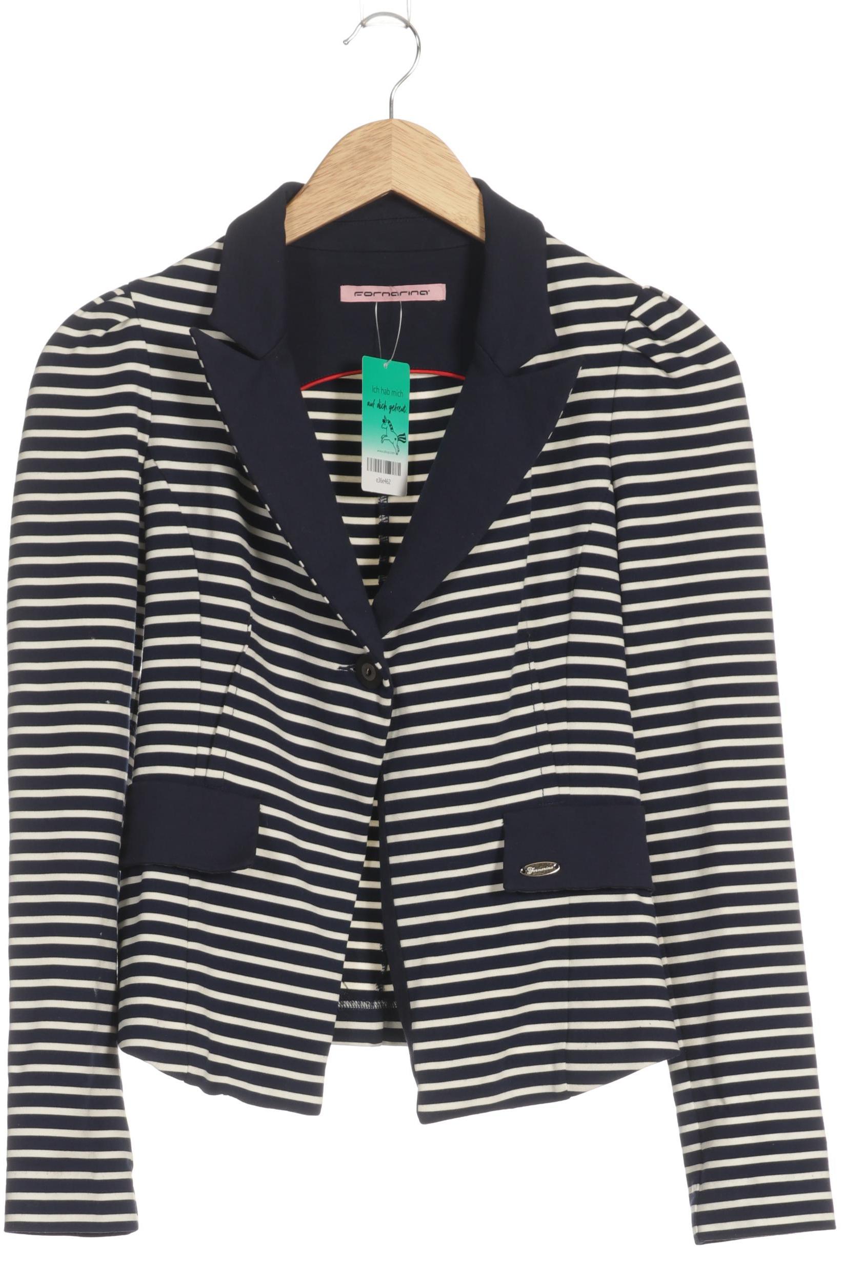 

Fornarina Damen Blazer, blau, Gr. 36