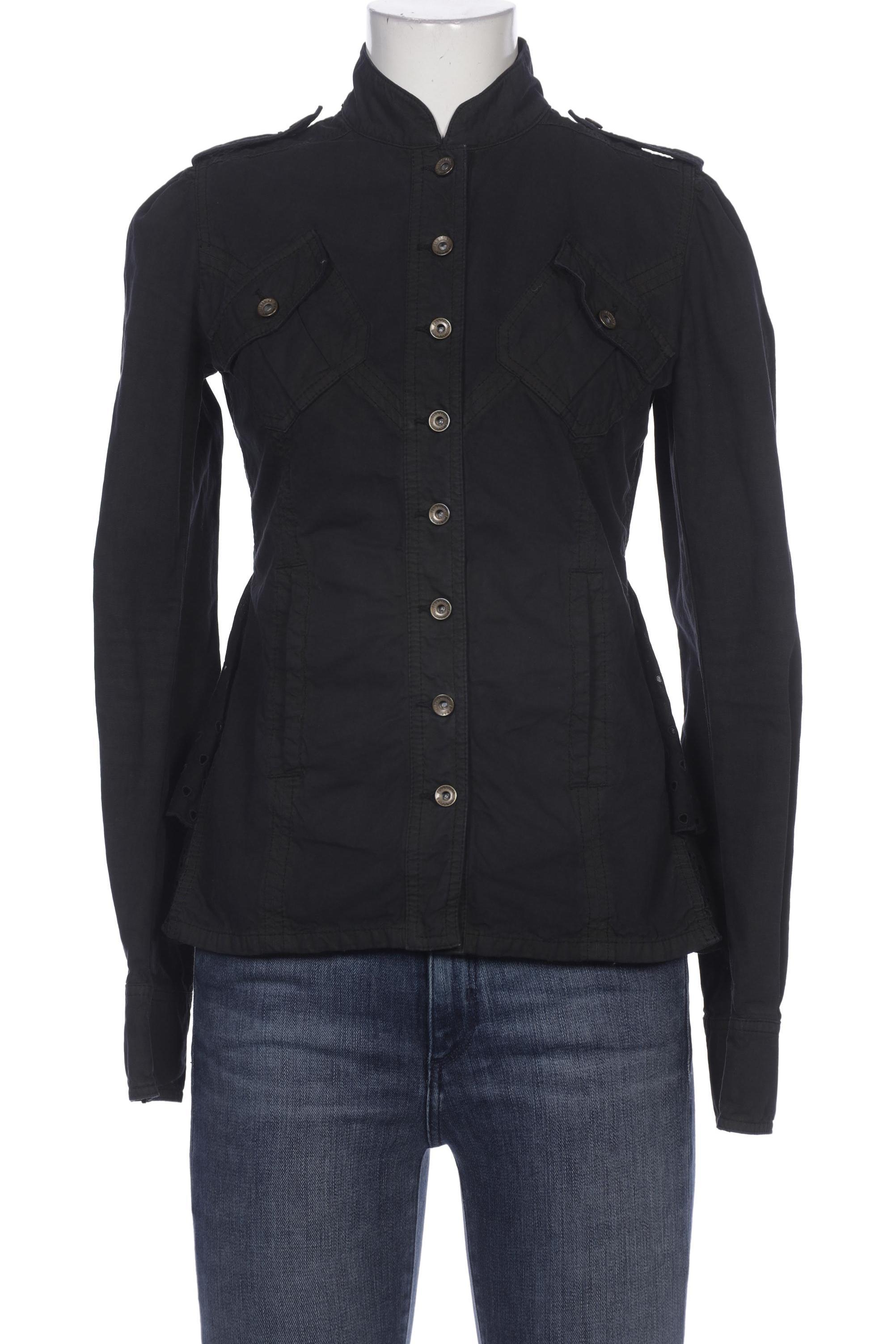 

Fornarina Damen Bluse, schwarz, Gr. 34
