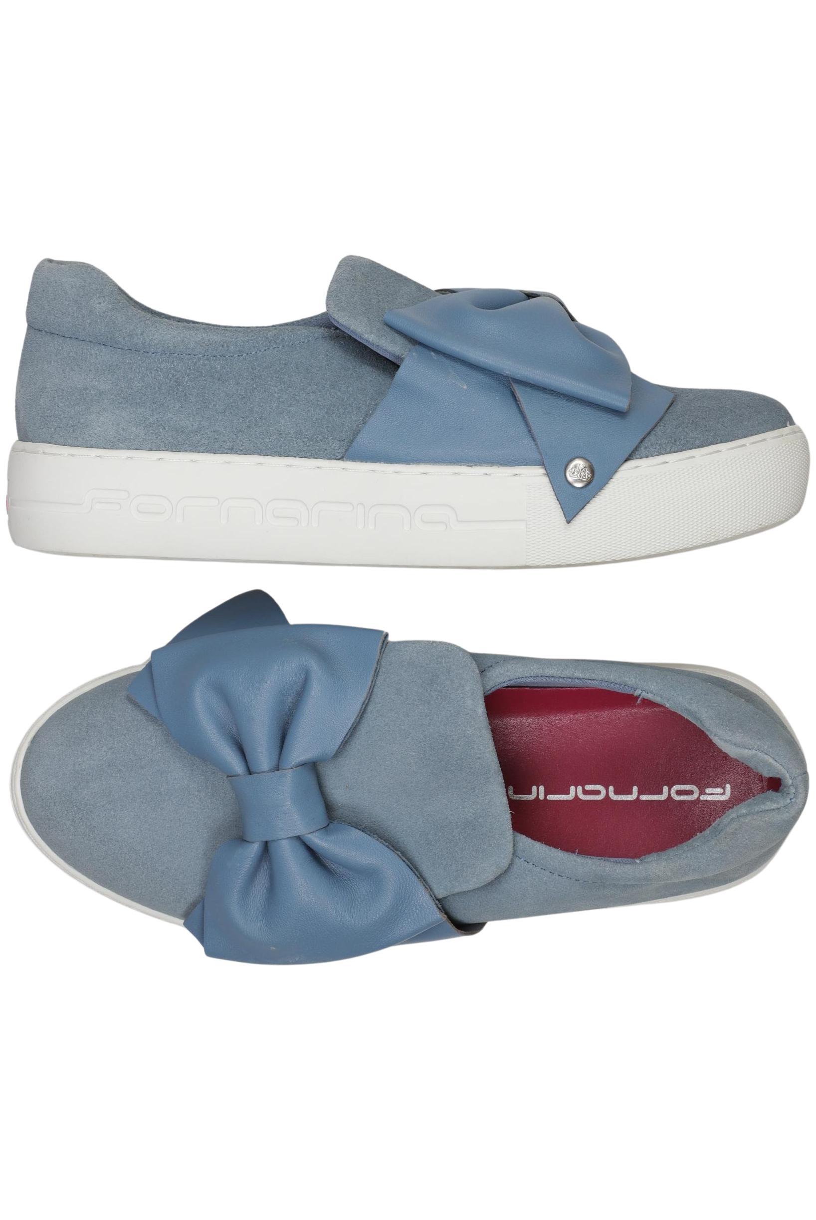 

Fornarina Damen Halbschuh, hellblau, Gr. 36