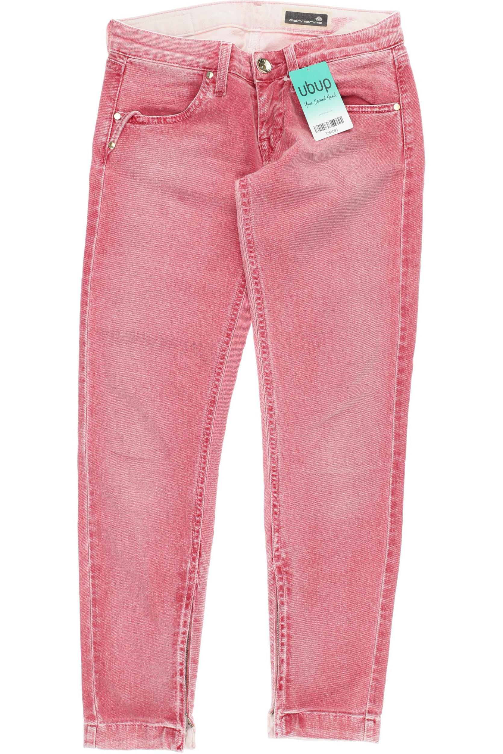 

Fornarina Damen Jeans, rot, Gr. 25