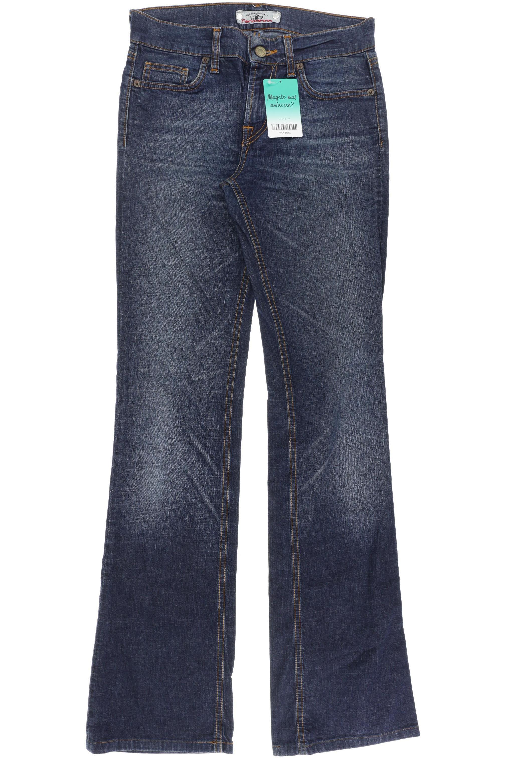 

Fornarina Damen Jeans, blau, Gr. 26