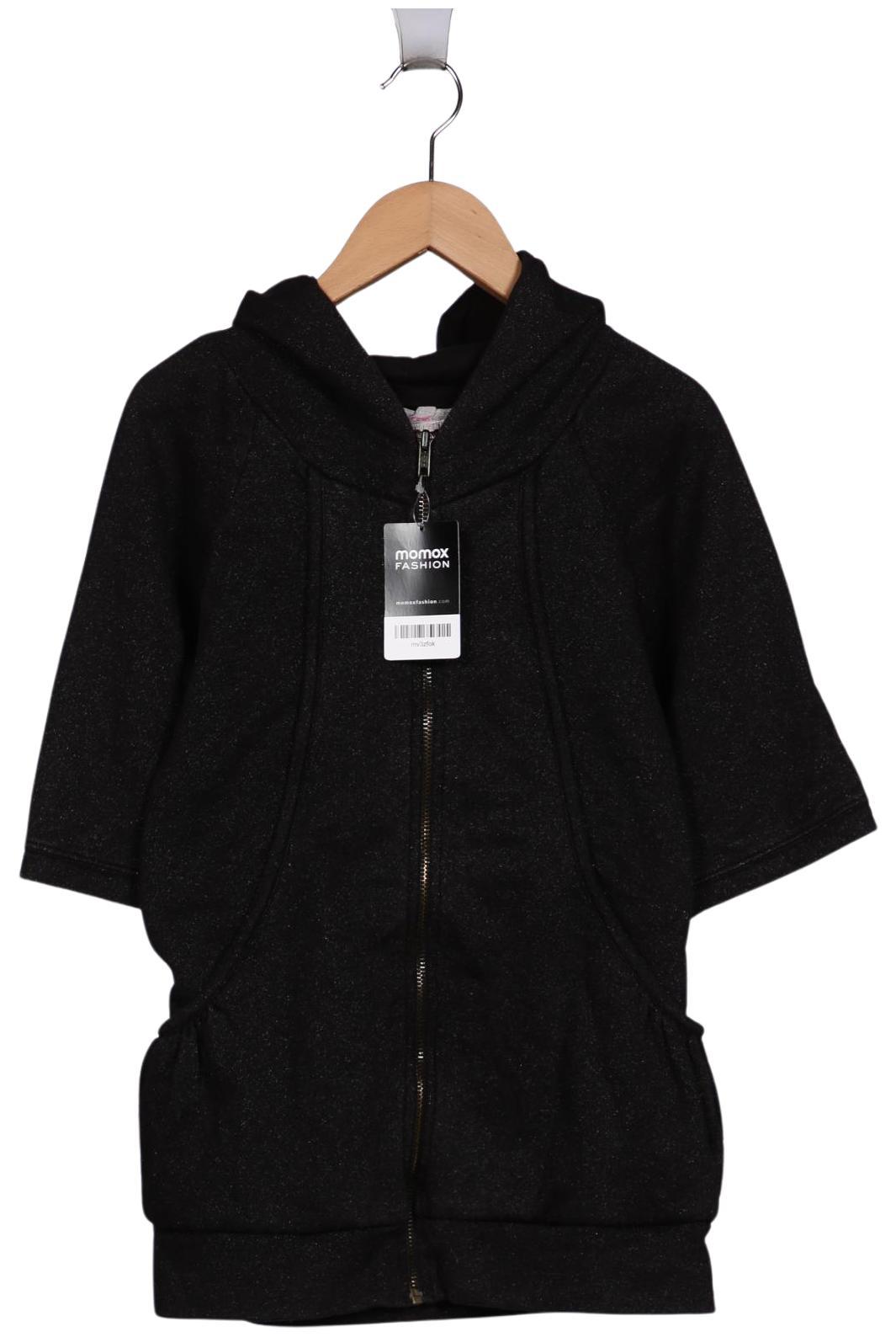 

Fornarina Damen Kapuzenpullover, schwarz, Gr. 34