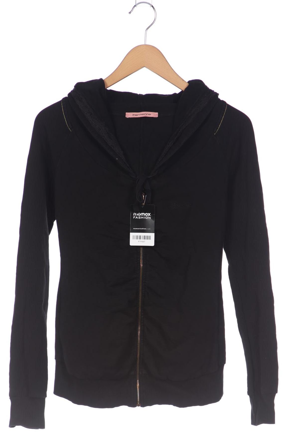 

Fornarina Damen Kapuzenpullover, schwarz, Gr. 36
