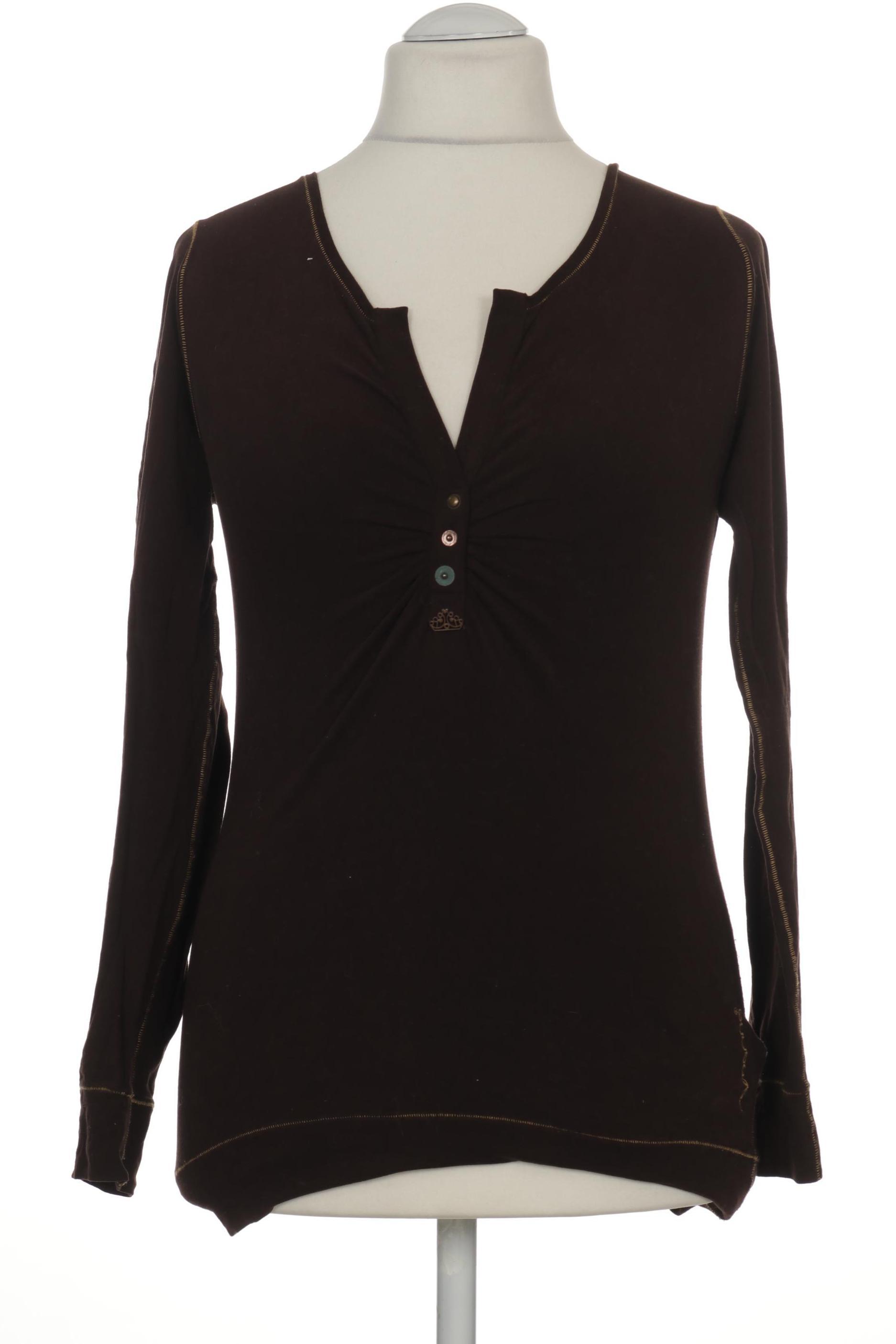 

Fornarina Damen Langarmshirt, braun, Gr.