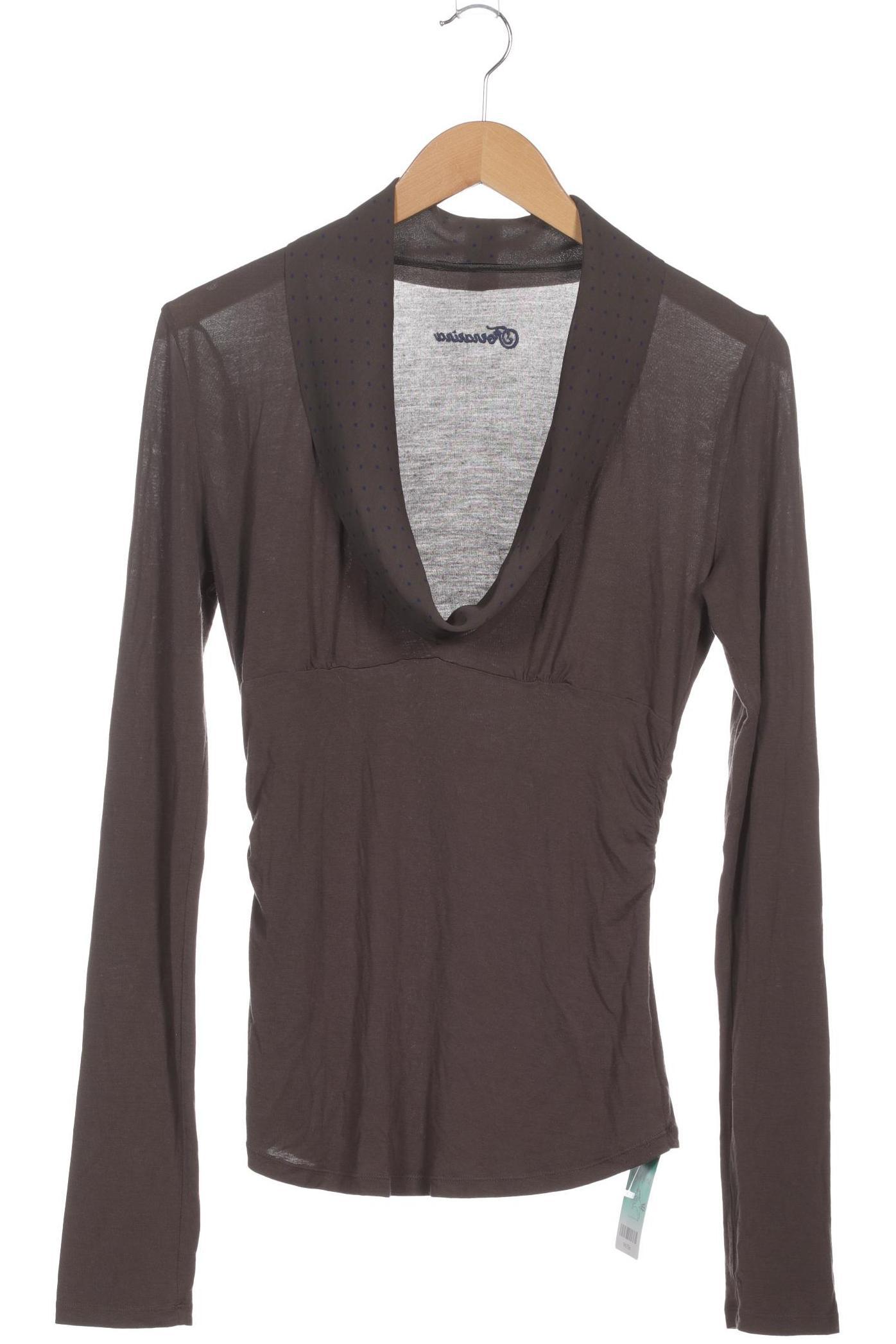 

Fornarina Damen Langarmshirt, grau, Gr.